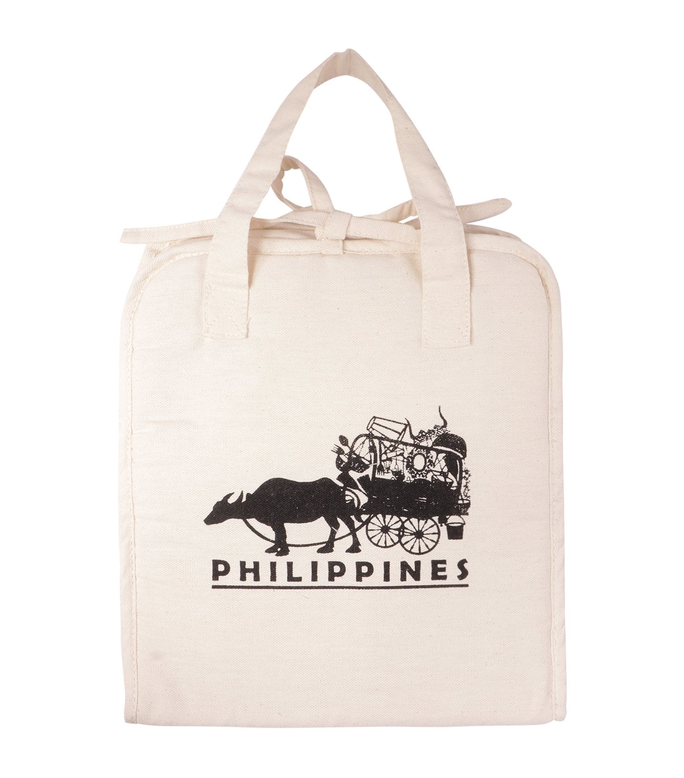 rustans filipiniana our very own philippine carabao design travel organizer cream