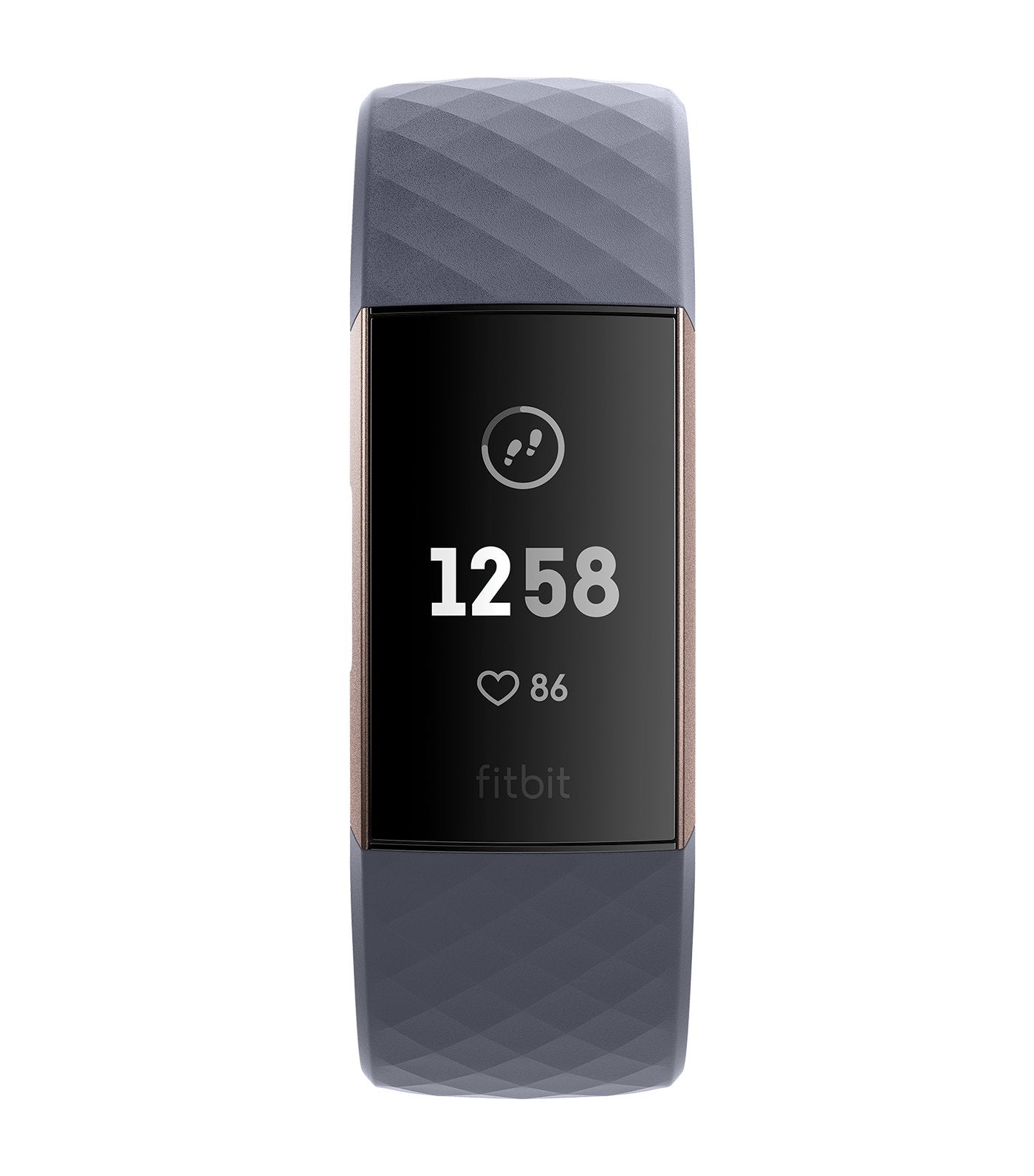 charge 3 blue grey with rose gold aluminium