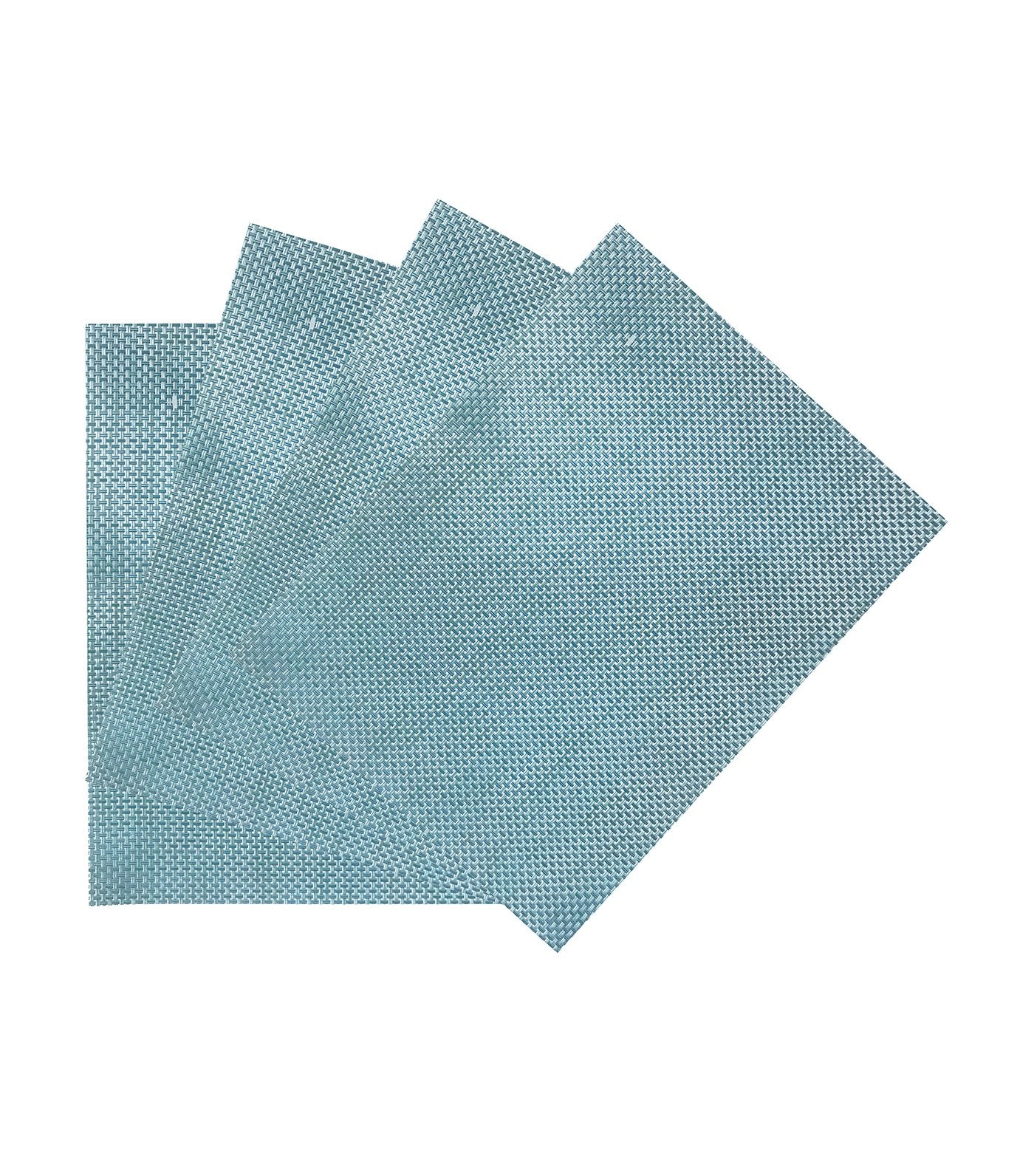 benson mills turquiose longport place mat set of 4 (13"x18")