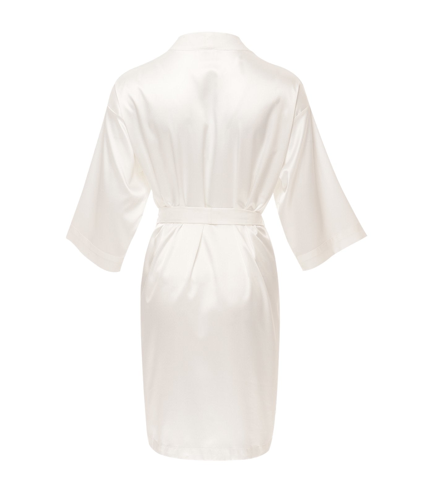 luna loungewear & sleepwear ann marie robe lingerie set white