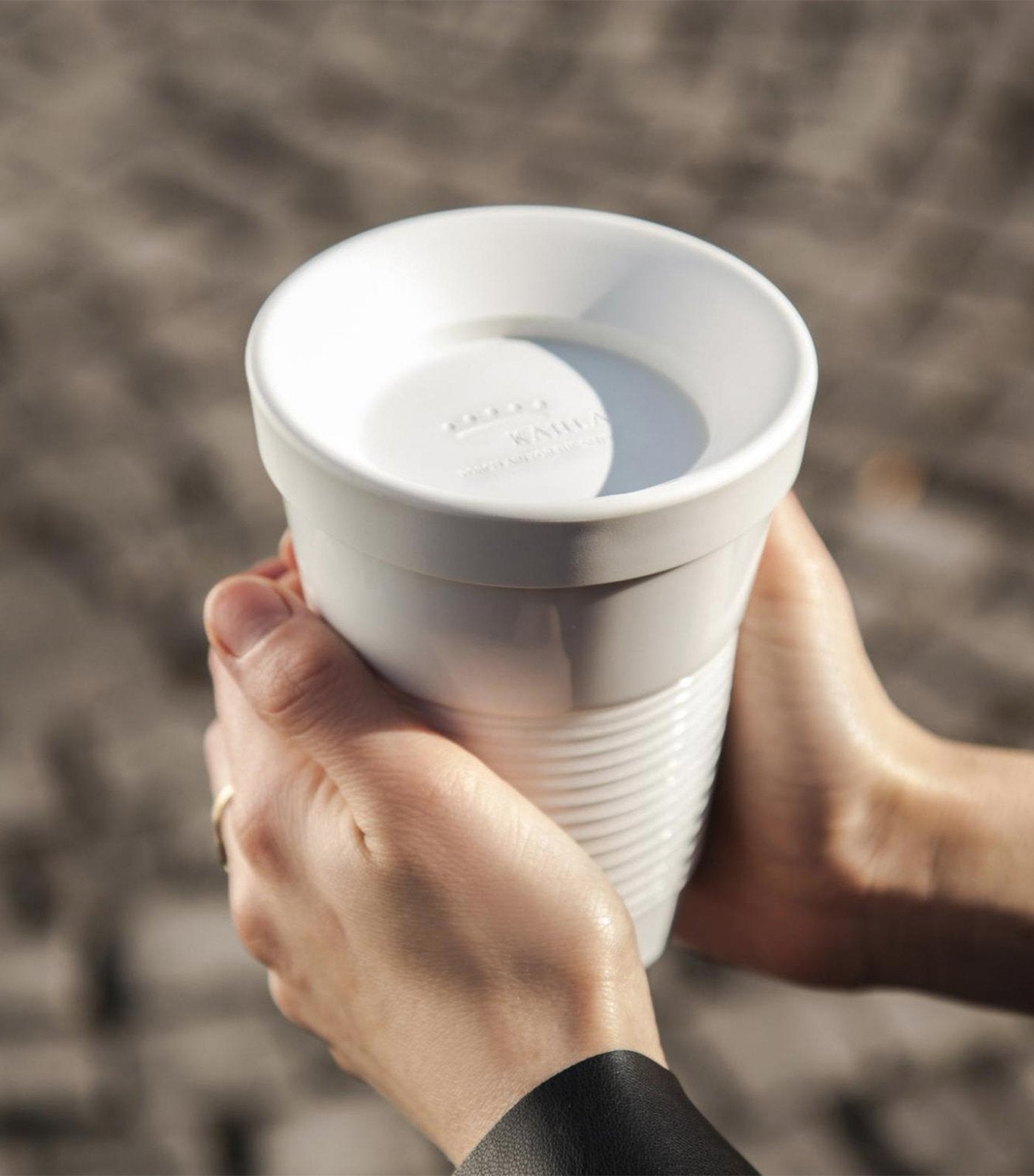 kahla cupit magic grip transparent mug 0.35 liters