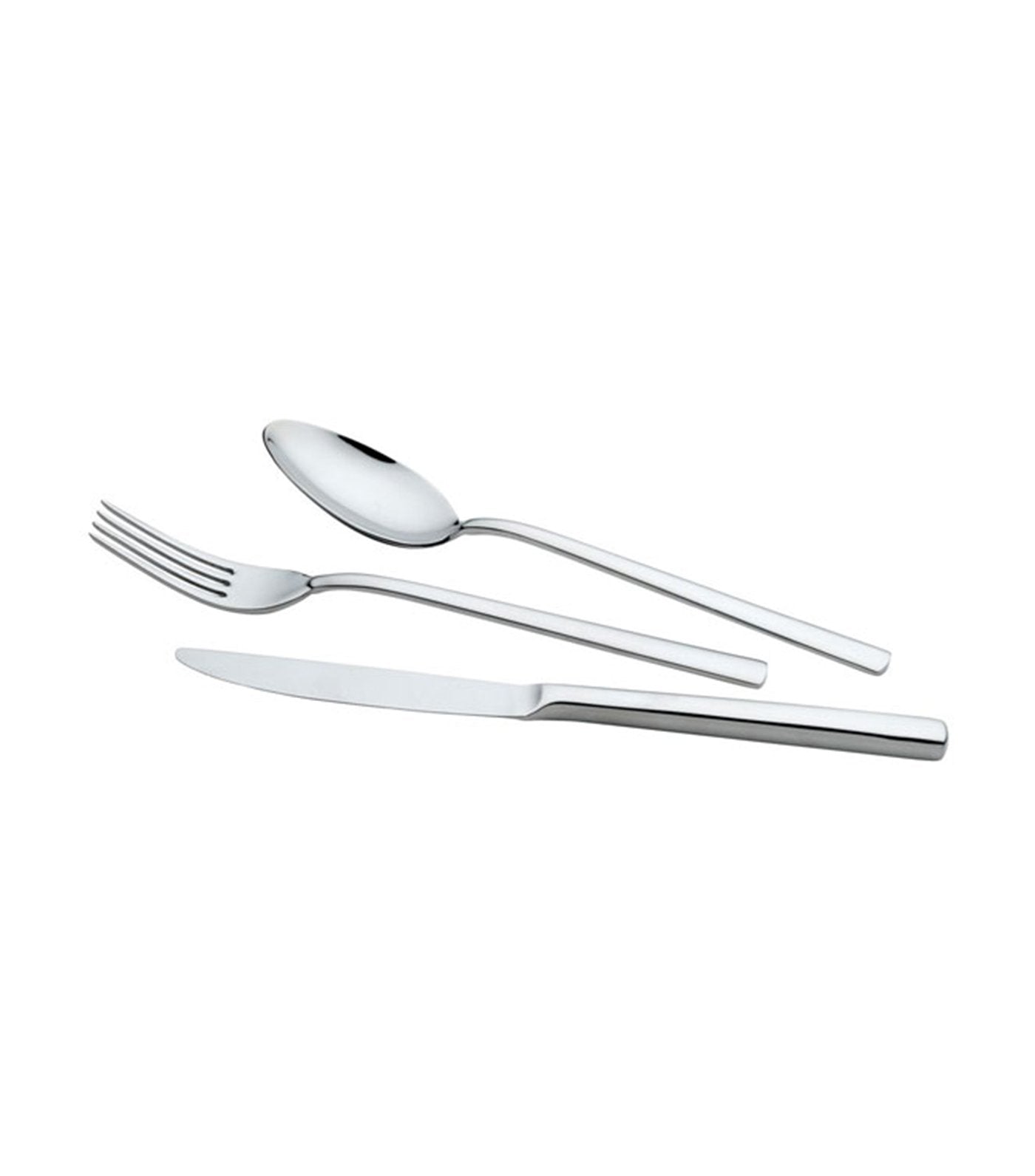 eme 24-piece chiara 18/10 acciaio flatware set in wooden canteen box