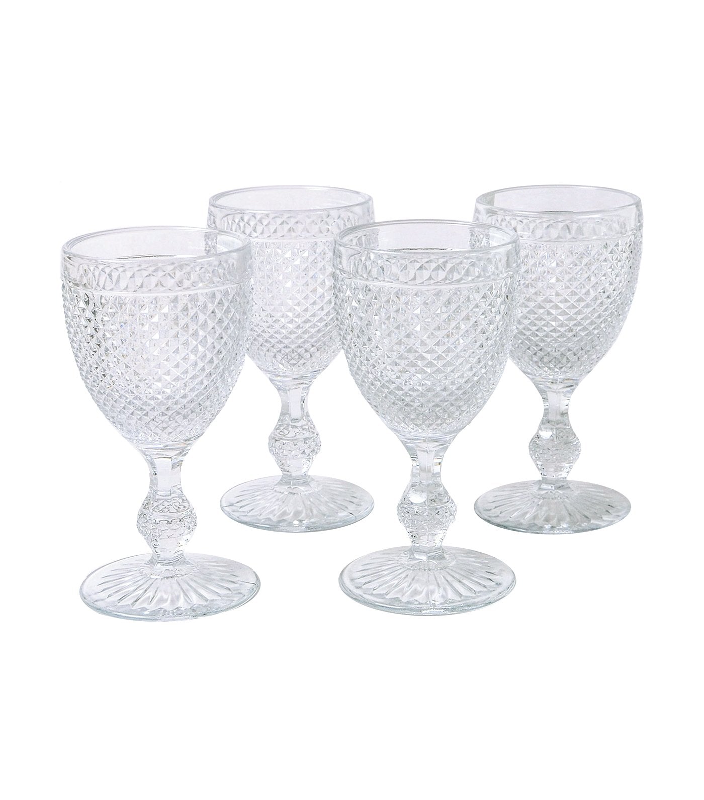 vista alegre bicos incolor set with 4 cordials
