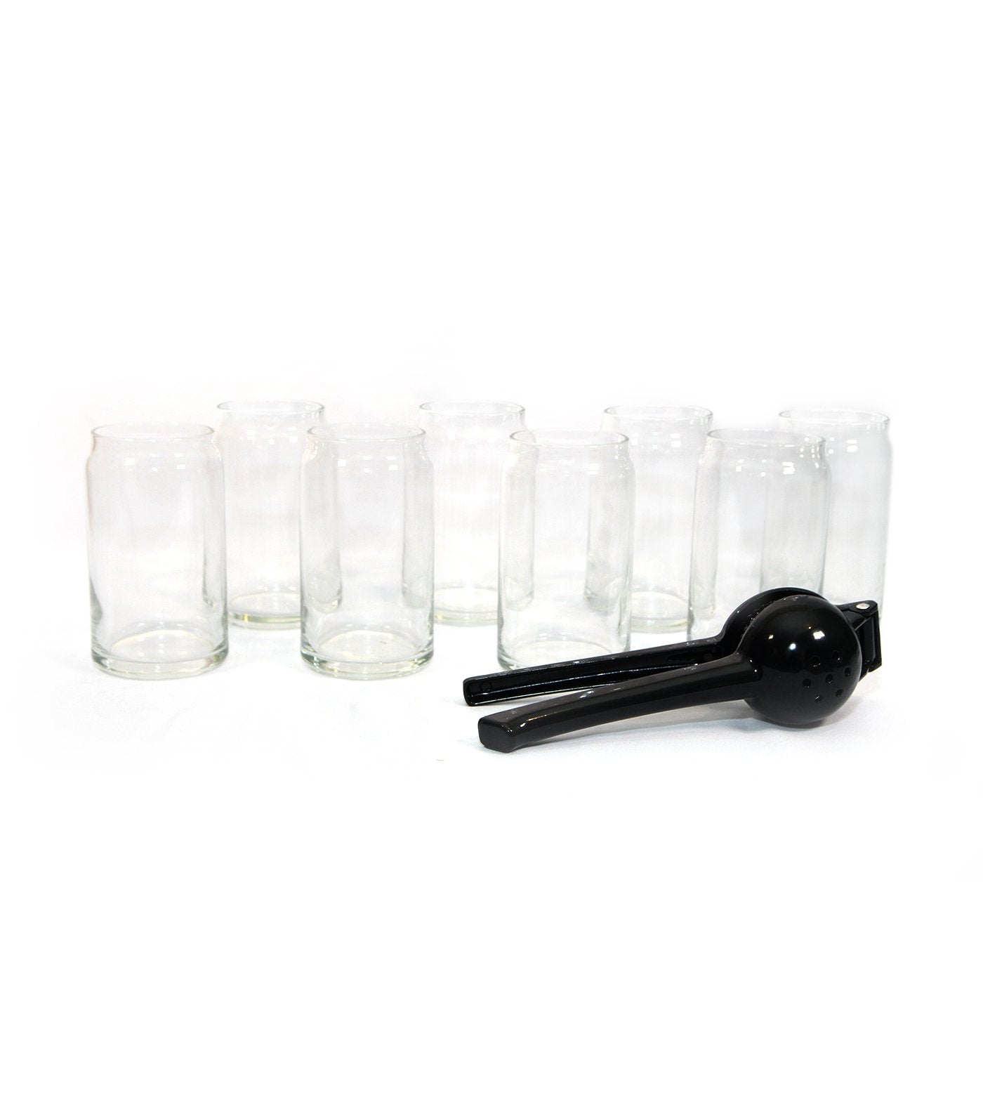 royal leerdam 8-piece fizz can with lemon squeezer