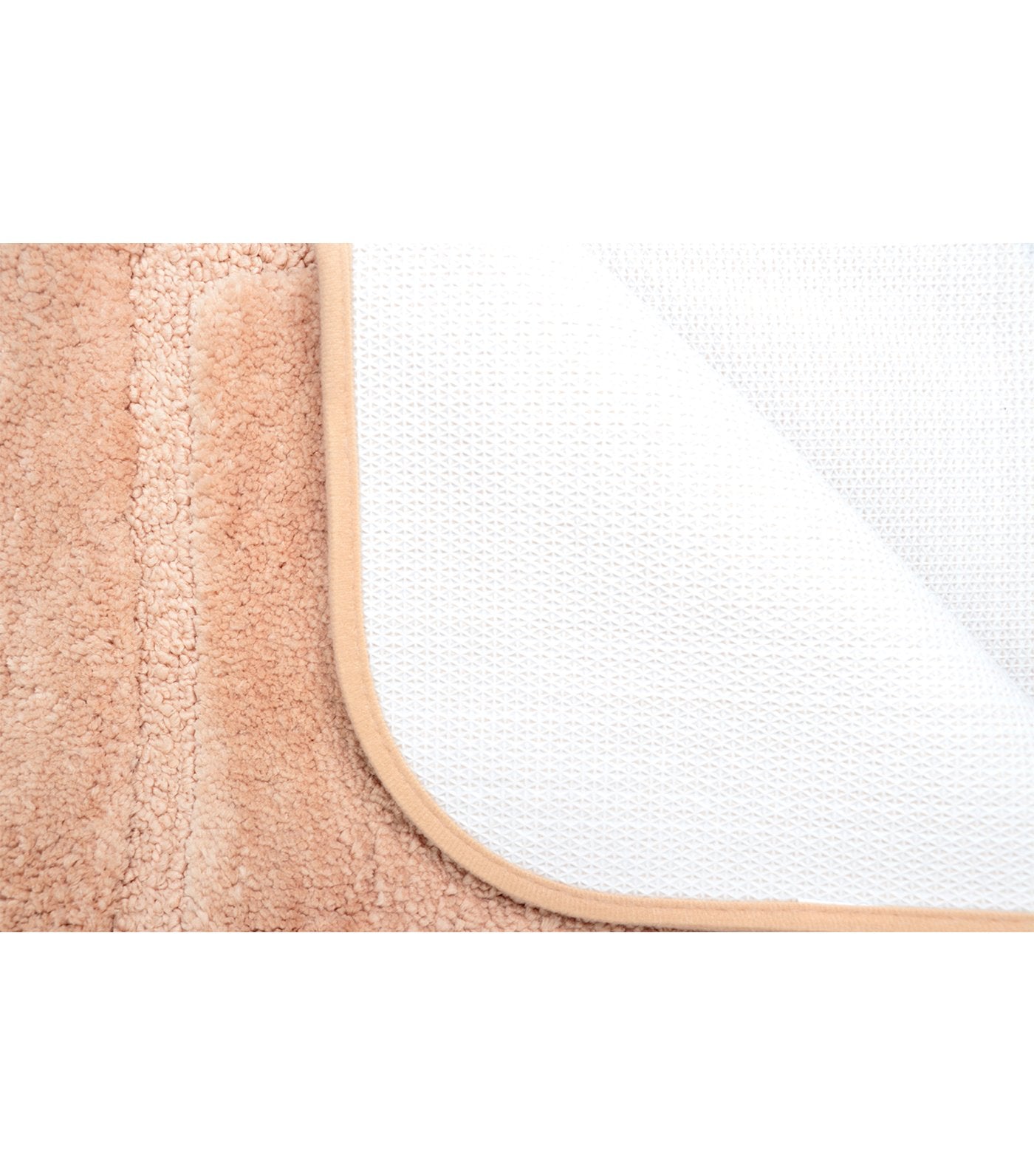 rustans home natural bathroom rug set bath mat contour & toilet lid cover