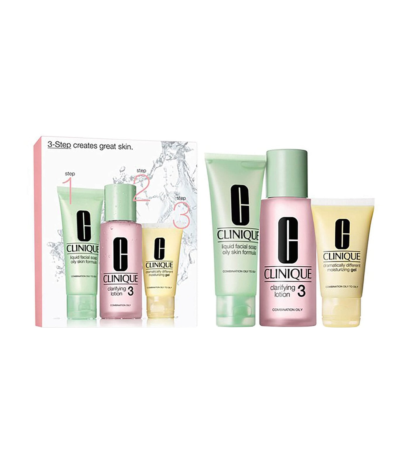 clinique 3-step introduction kit skin type 3