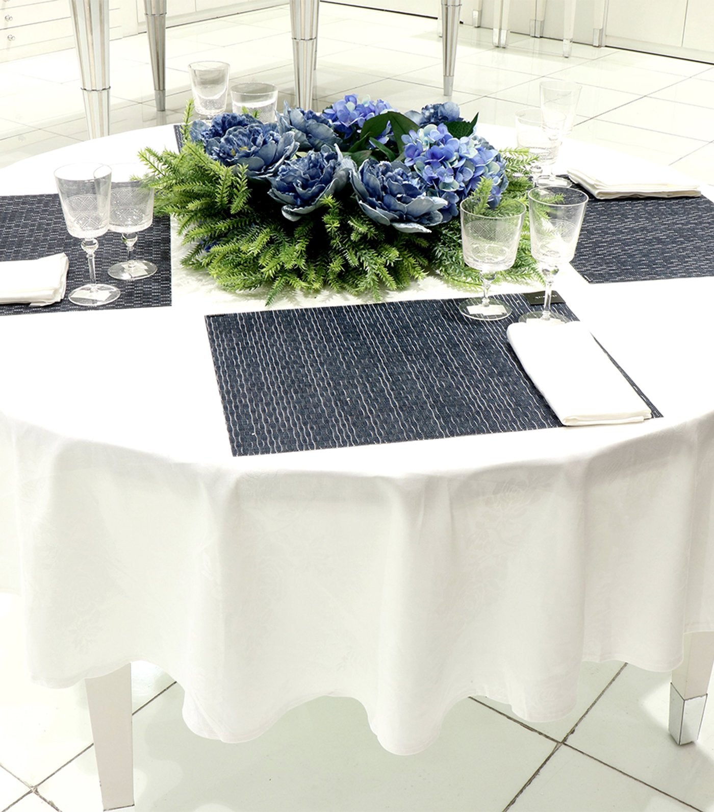 rustans home Plain White Table Napkin 16 X 16