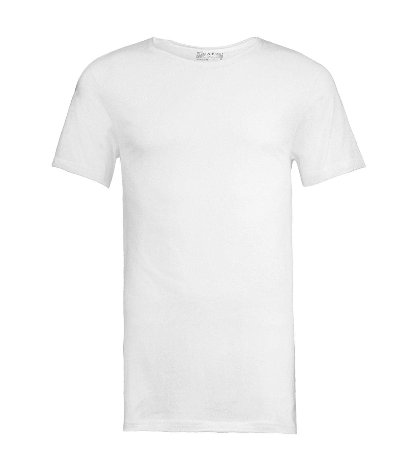 bread & boxers white crew-neck relaxed t-shirt