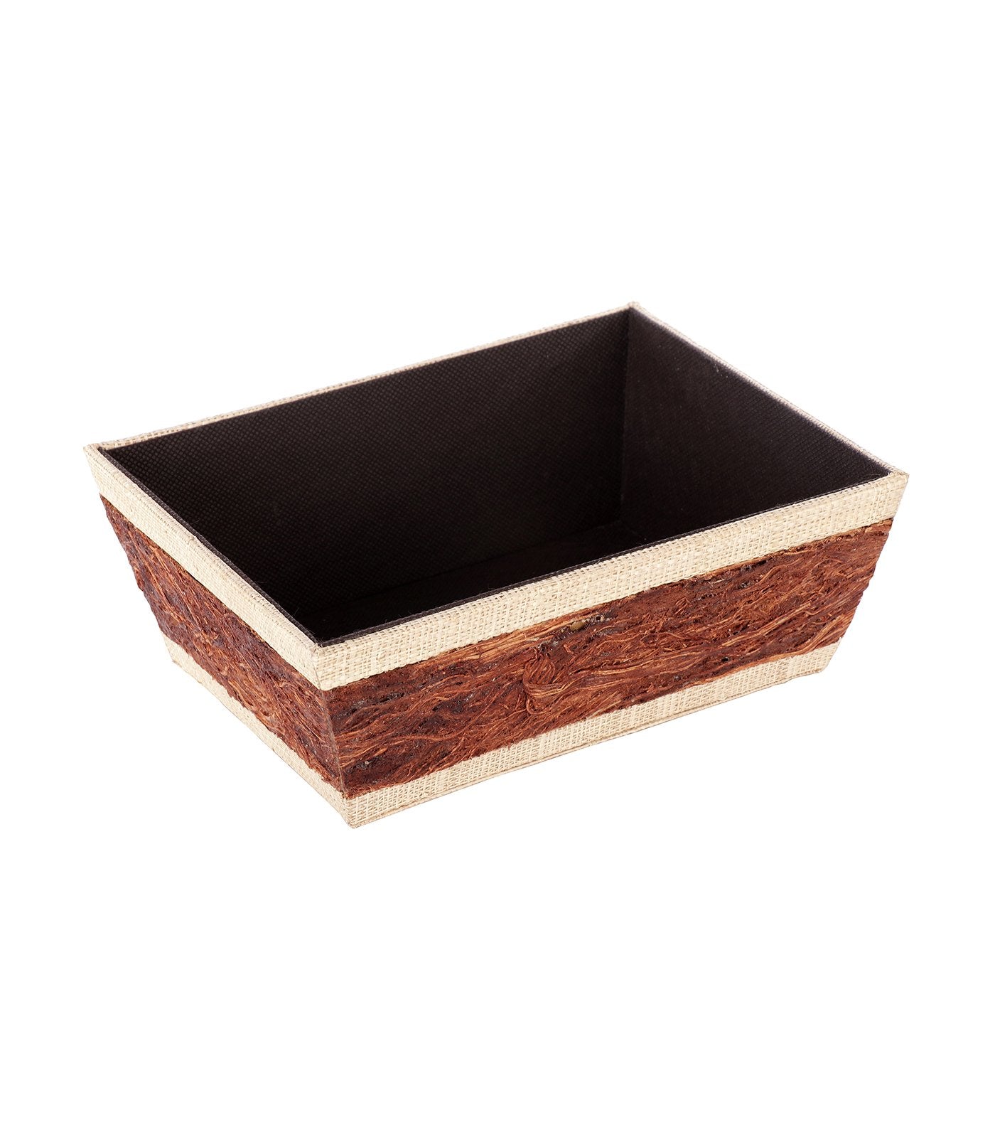 rustans filipiniana our very own small gugo/raffia rectangular tapered tray