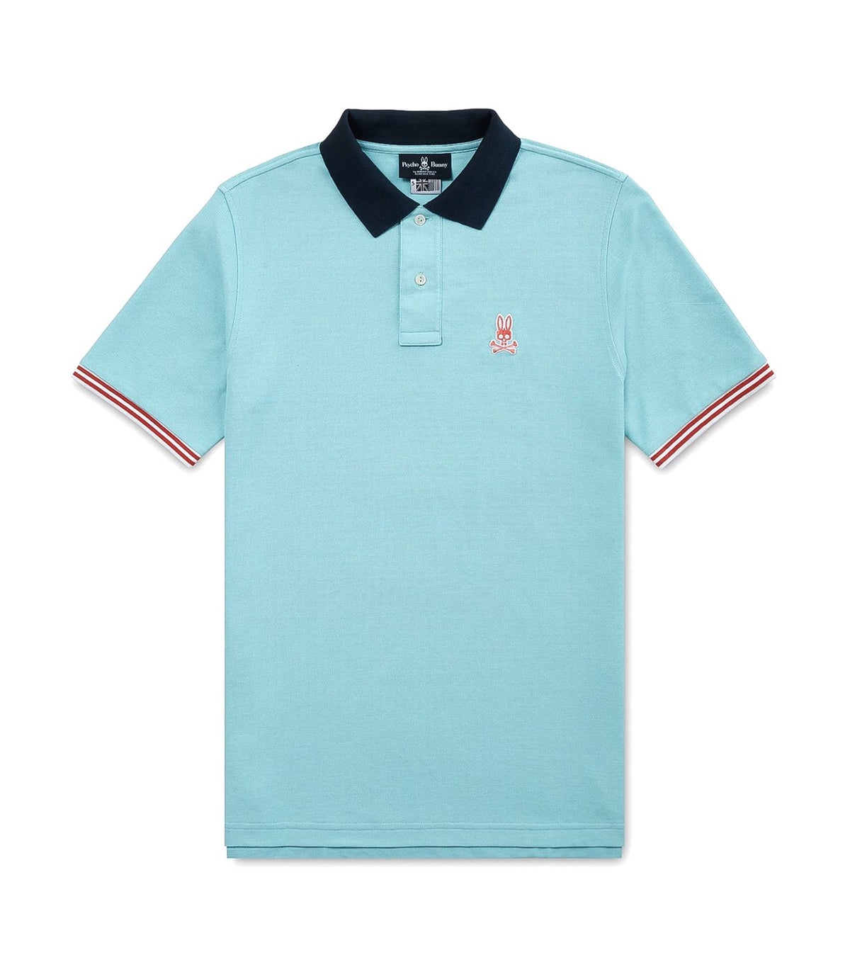 psycho bunny walton polo shirt ciel