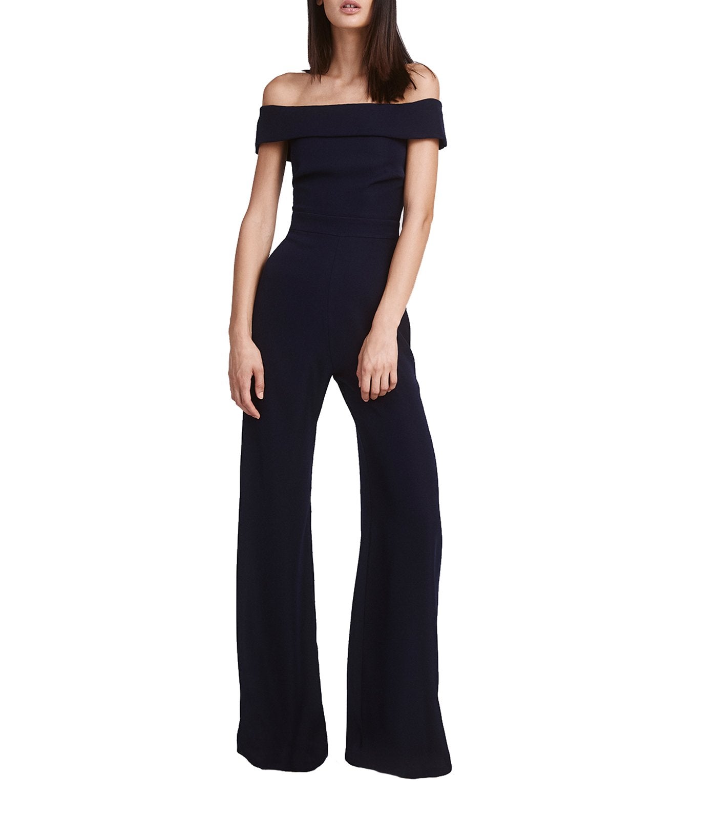 sho by tadashi shoji off-shoulder jumpsuit