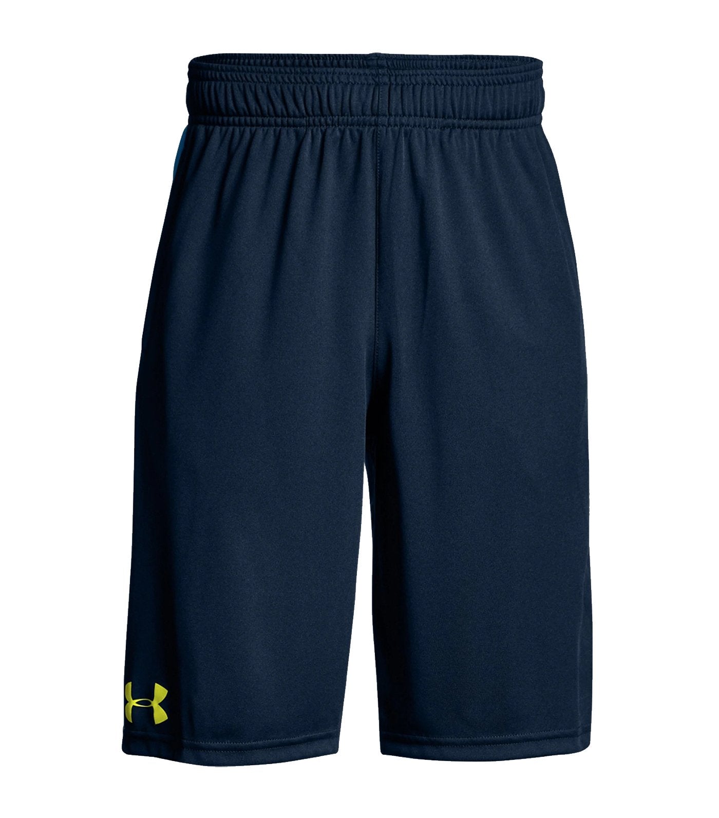 under armour blue boys stunt training shorts