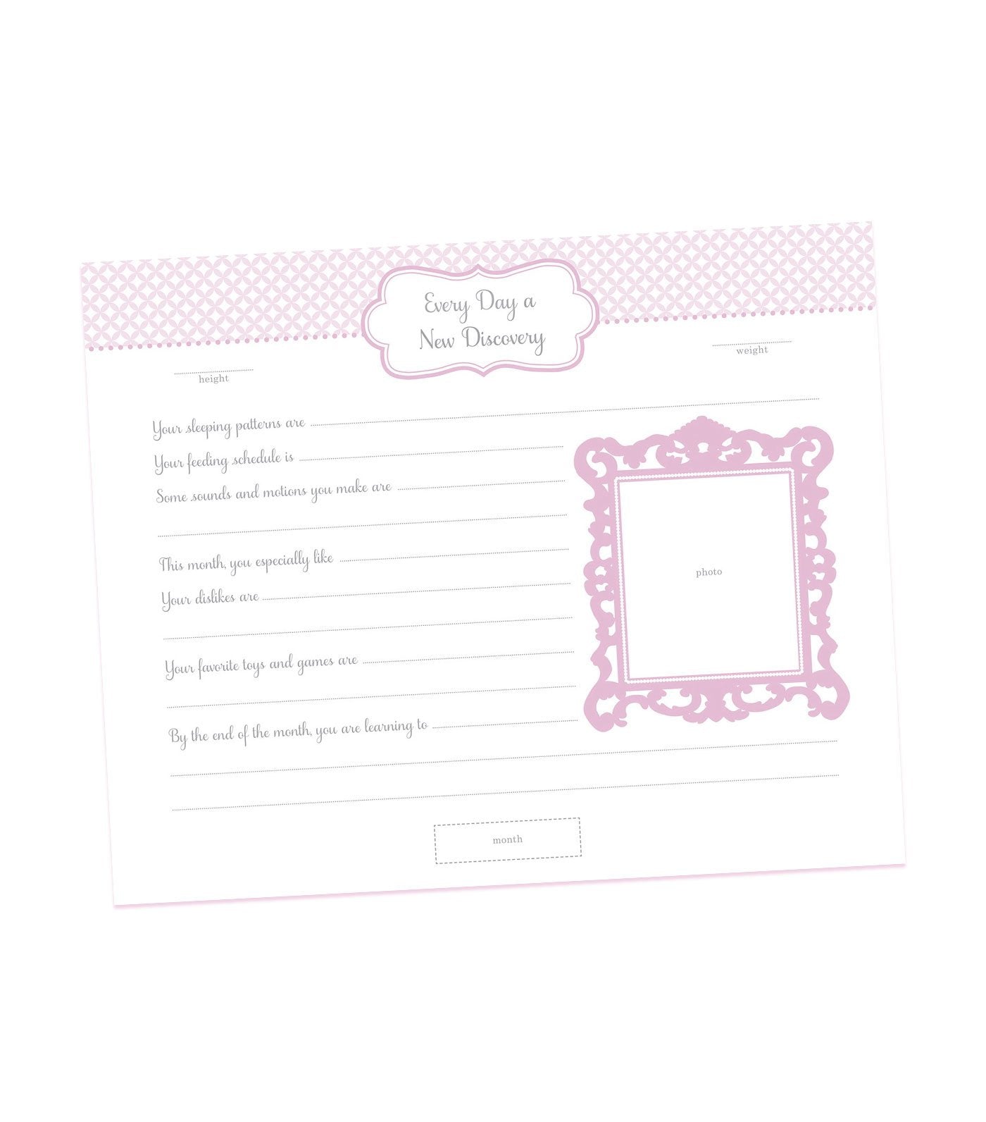 Slim Bound Photo Journal Album - Bella