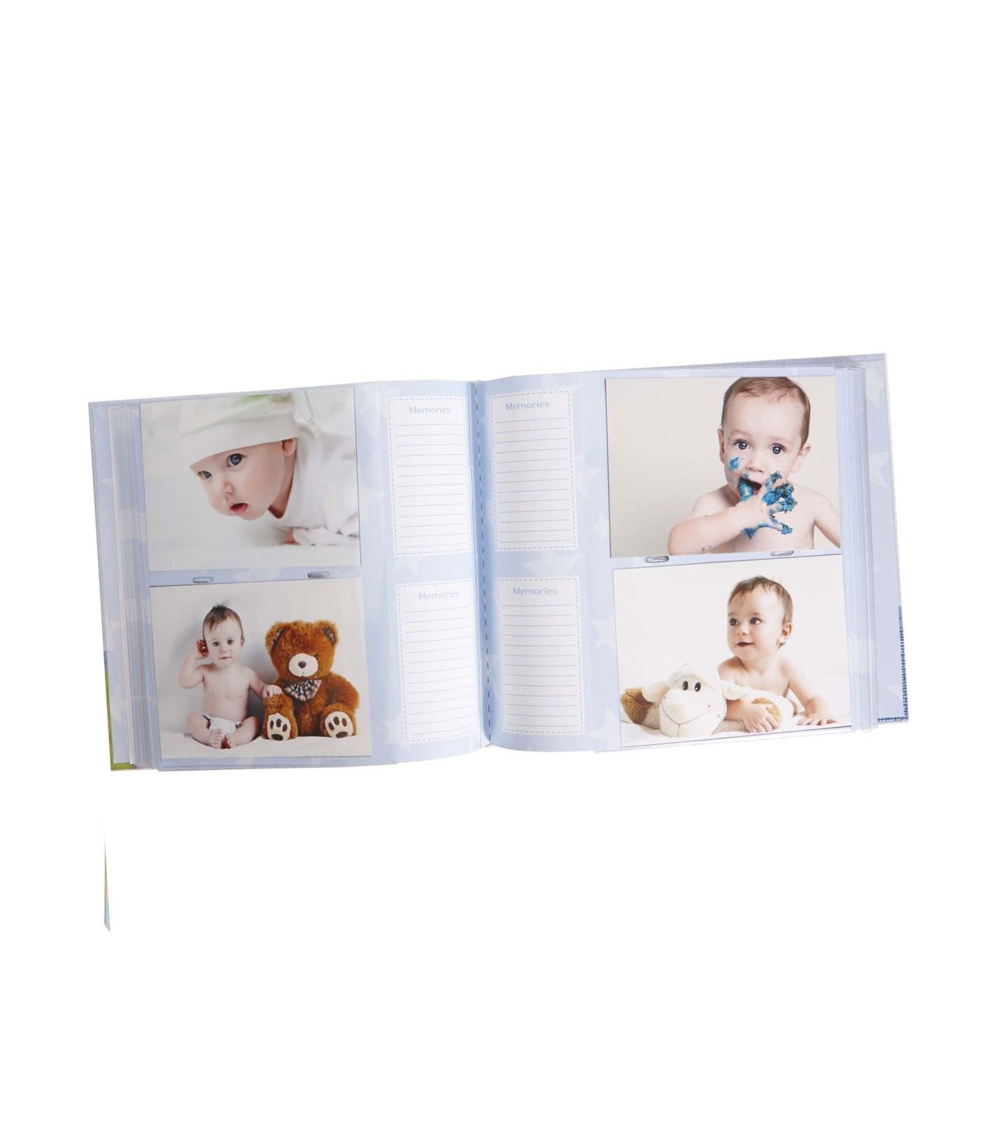 c.r. gibson slim bound photo journal album - boy oh boy