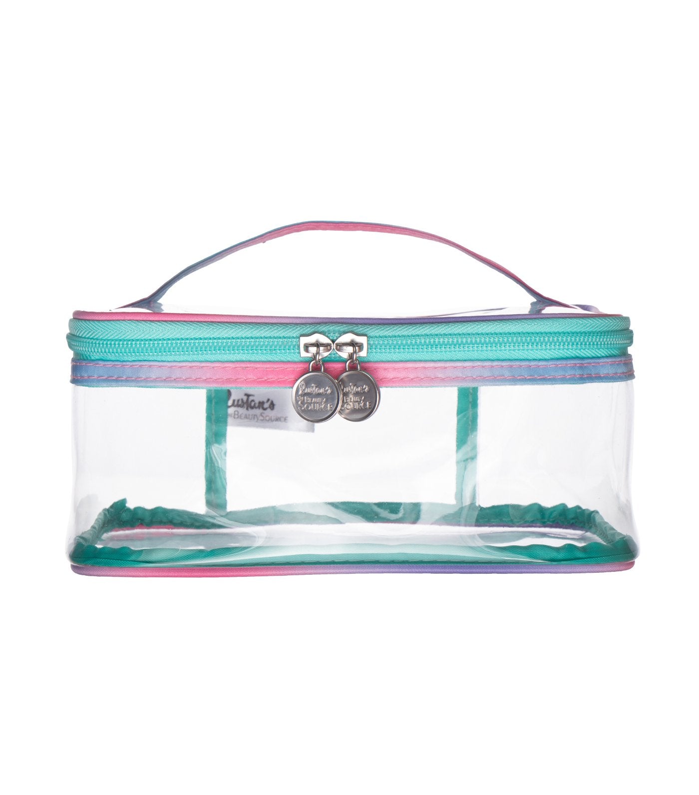 beauty essentials gradient traincase with purses