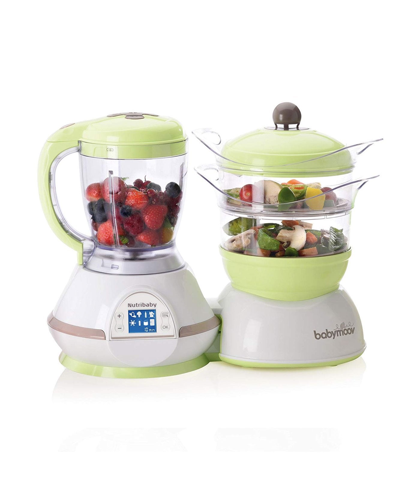 babymoov nutribaby 5-in-1 food processor - zen