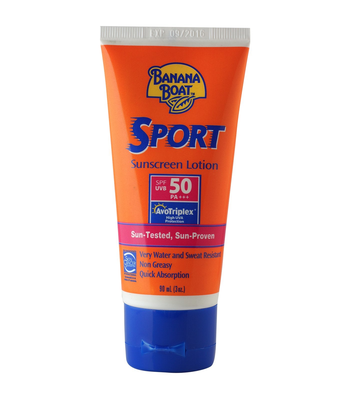 banana boat sport sunscreen lotion spf50 90 ml