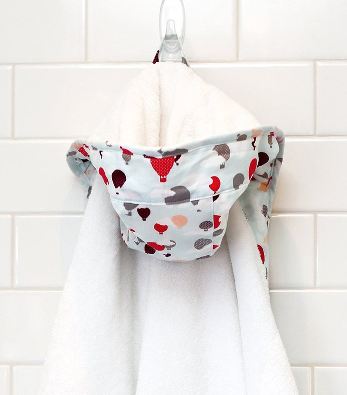 bebe au lait hooded towel hot air balloons