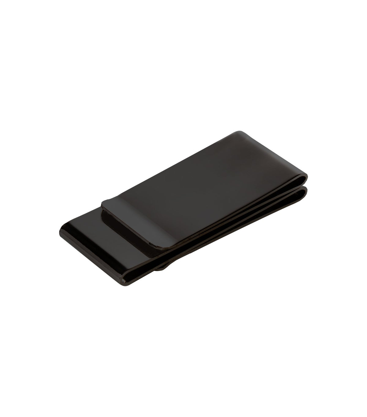 brouk & co. the minimal man matte black money clip