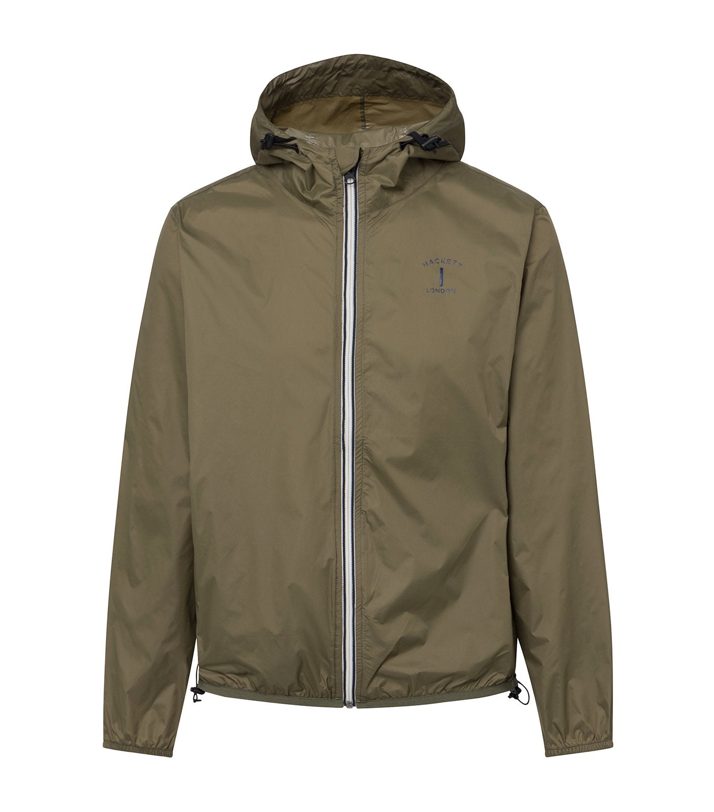 hackett mr classic packable jacket olive