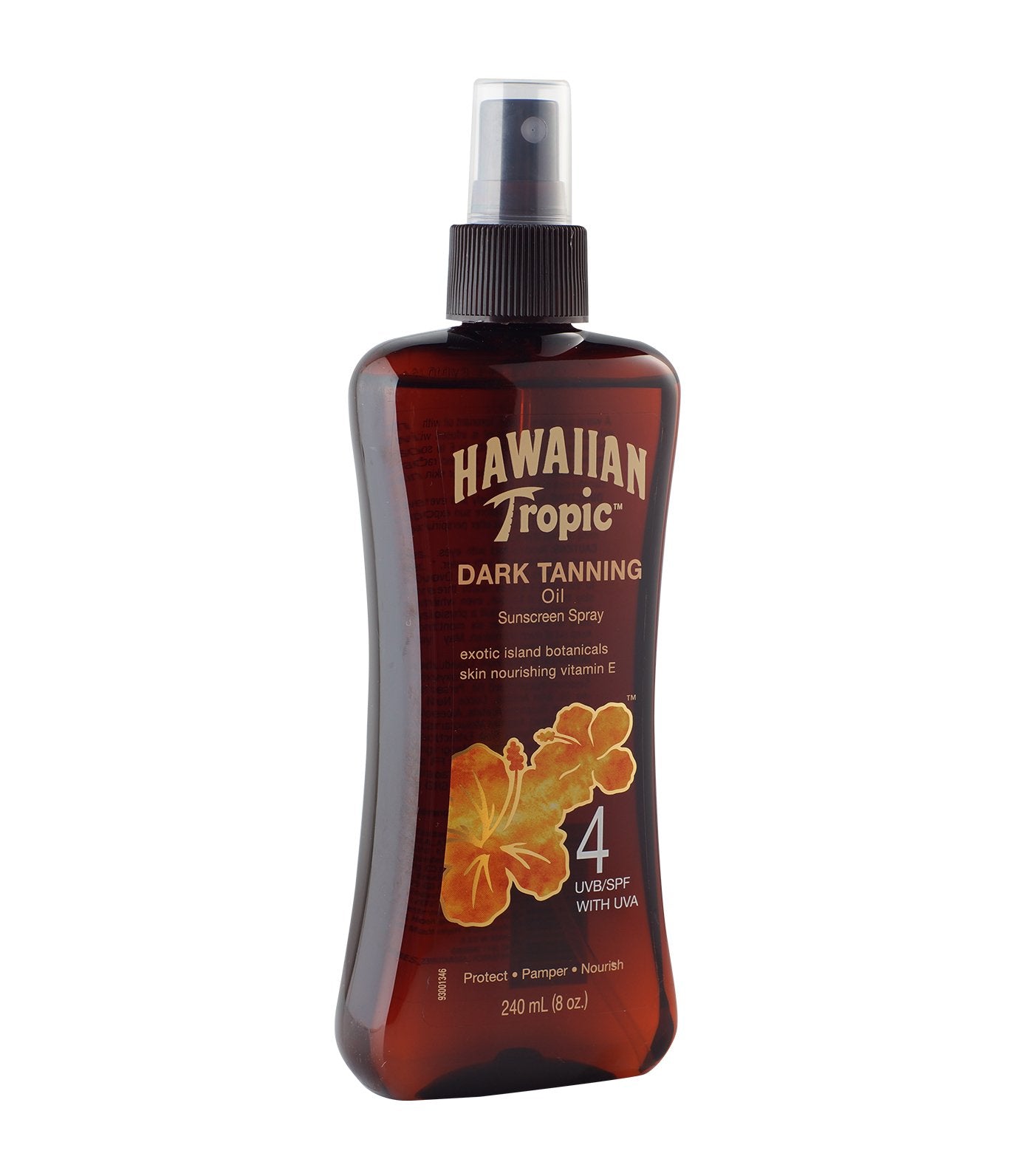 hawaiian tropic dark tanning oil spf4 240ml