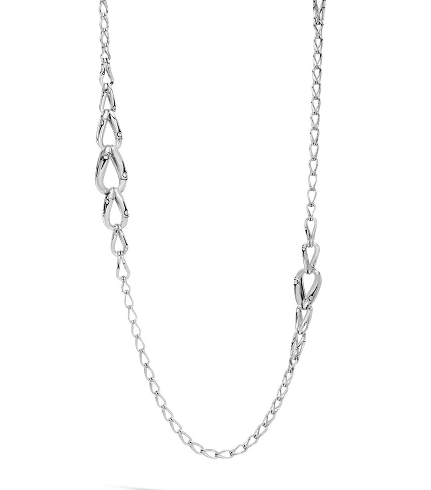 john hardy bamboo silver link necklace