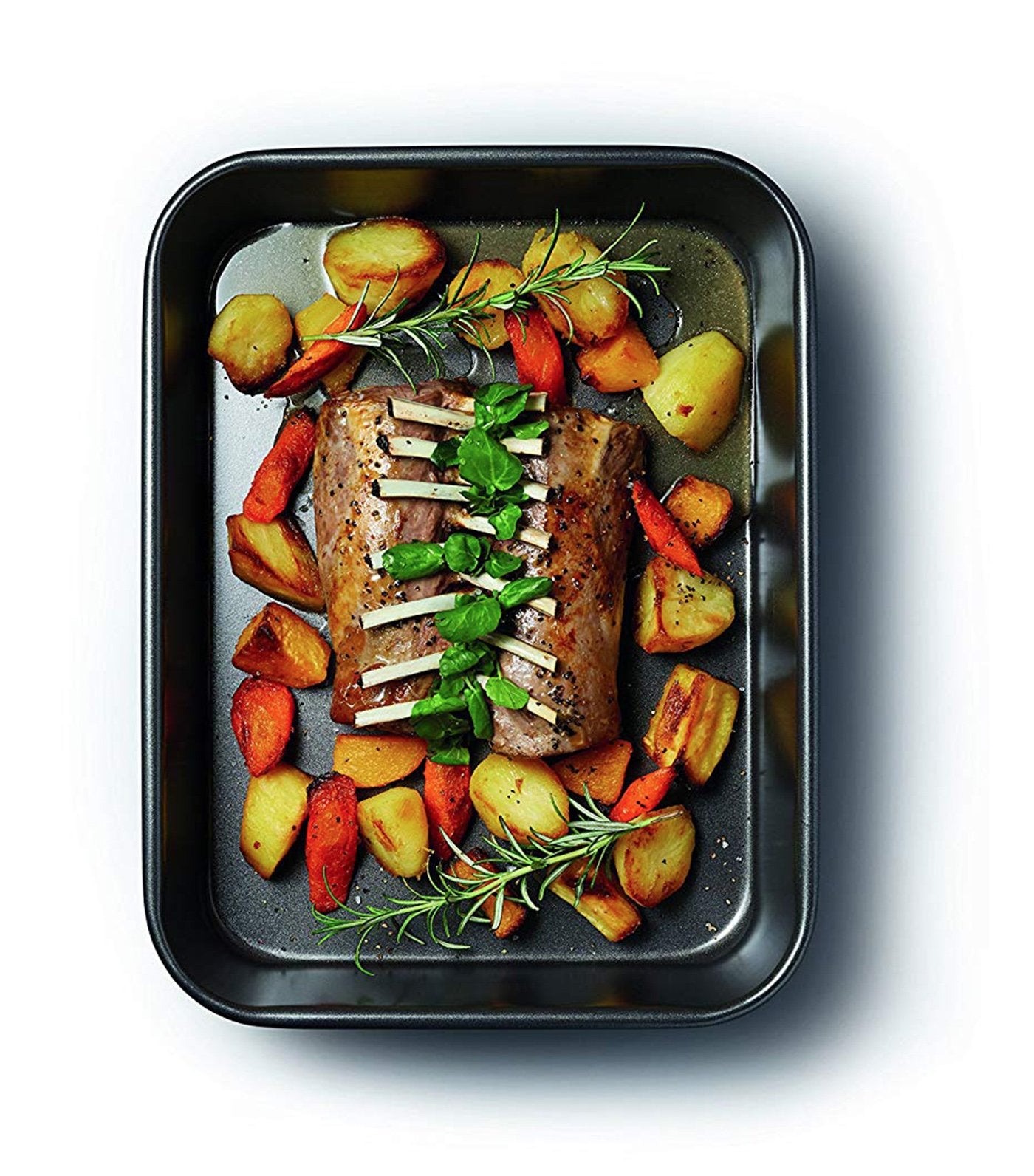 kitchencraft masterclass non-stick 39cm x 28cm roasting pan