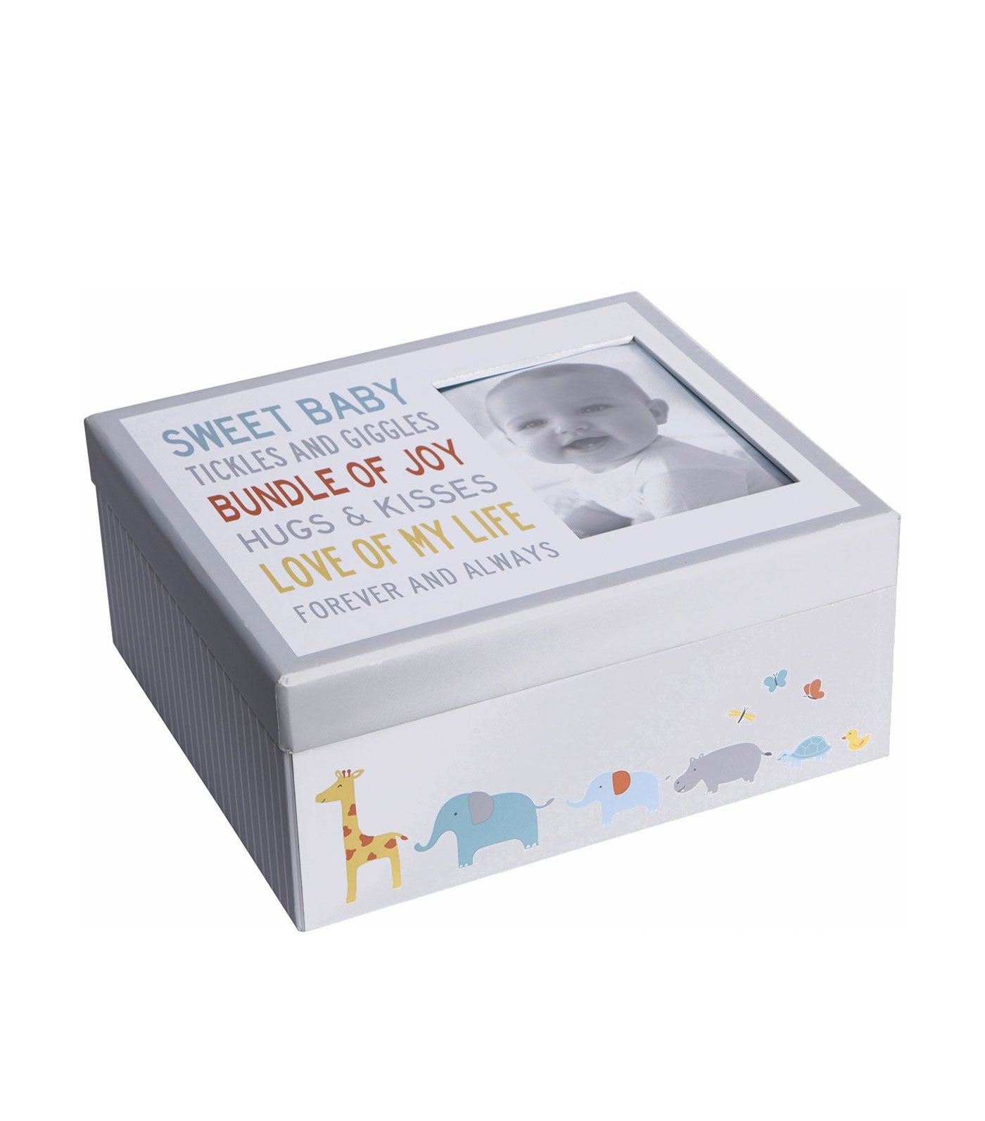 c.r. gibson baby keepsake chest - little memories