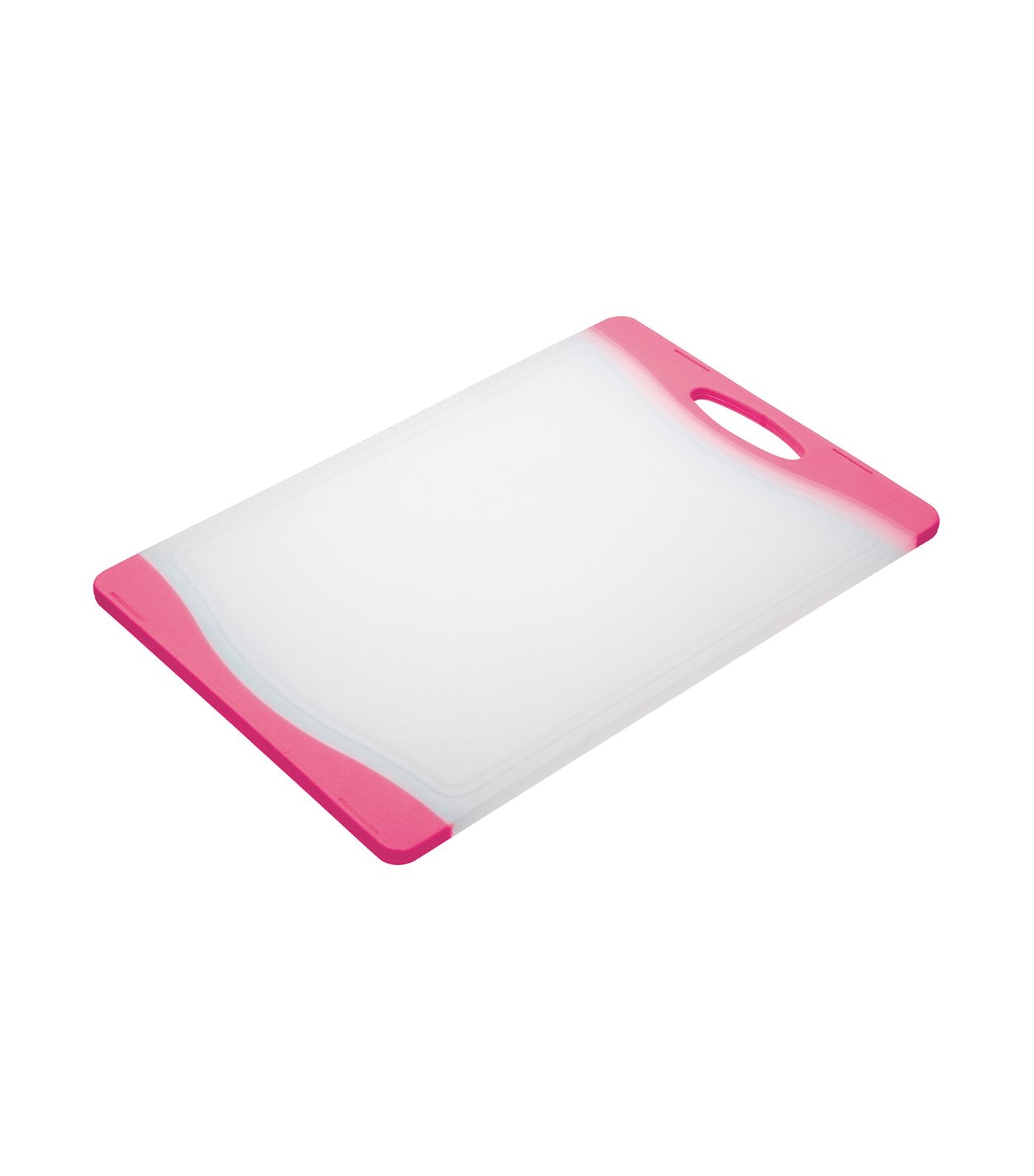 kitchencraft colourworks reversible chopping board pink
