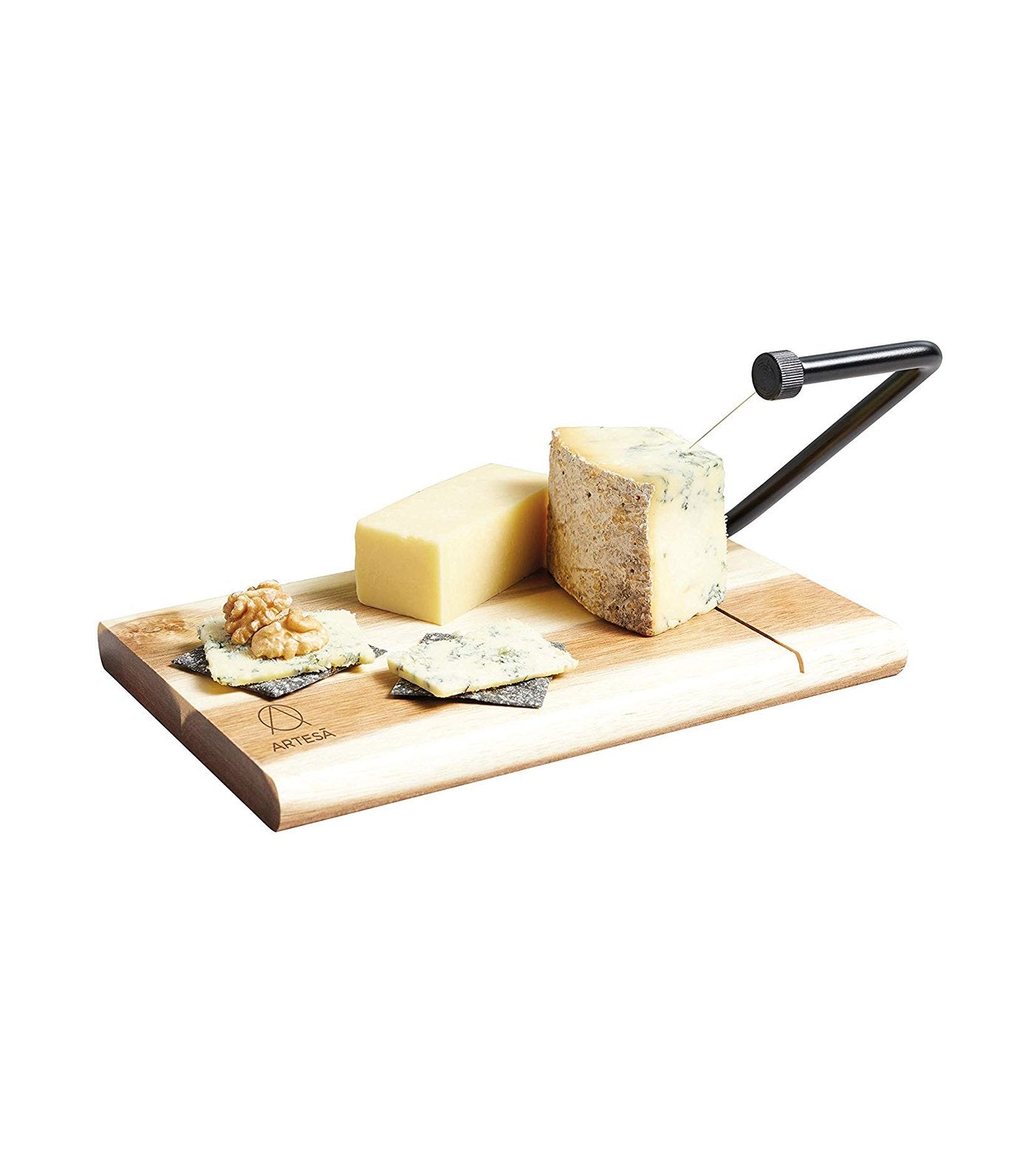 kitchencraft artesà acacia wood cheese slicer