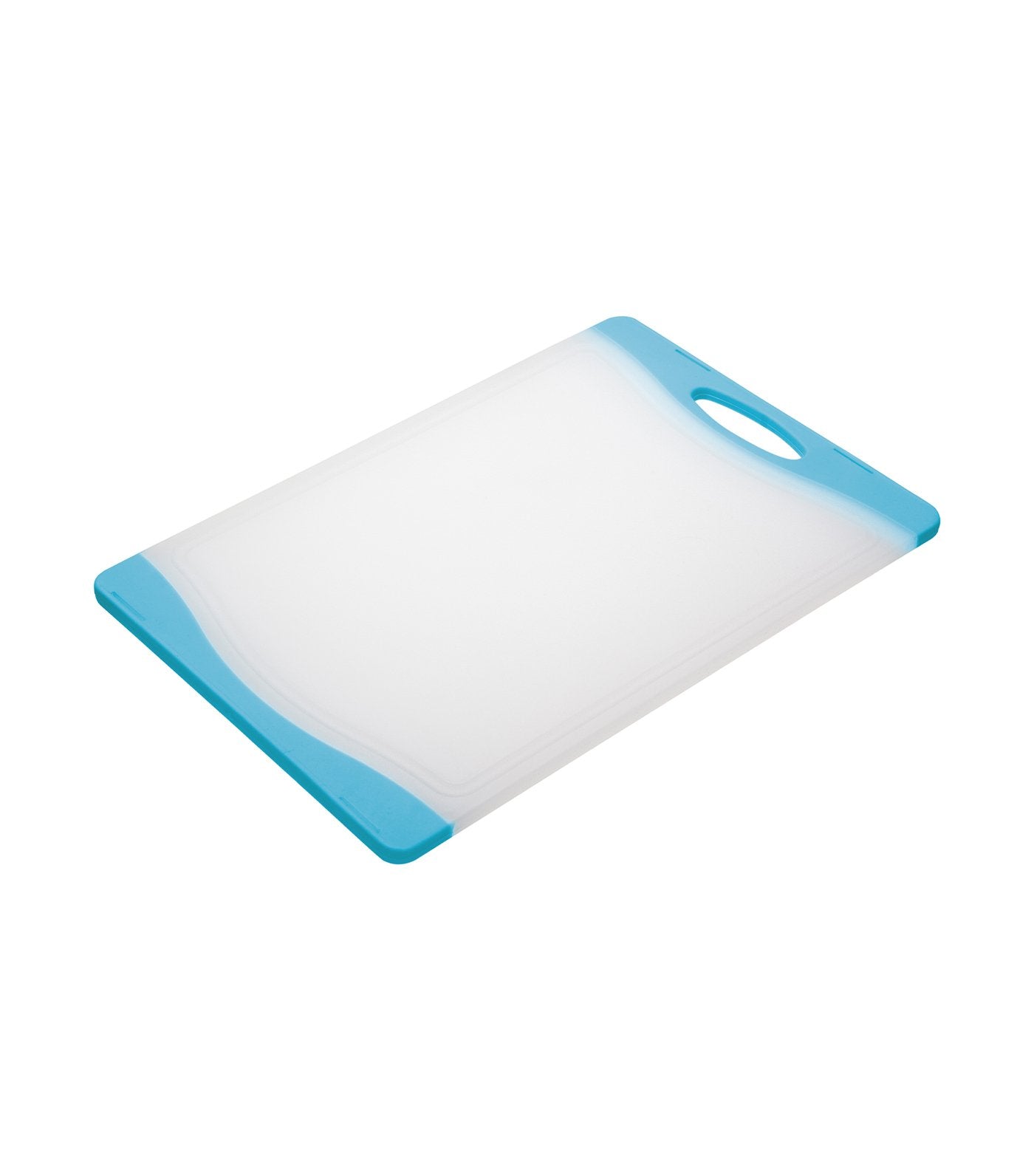 kitchencraft colourworks reversible chopping board blue