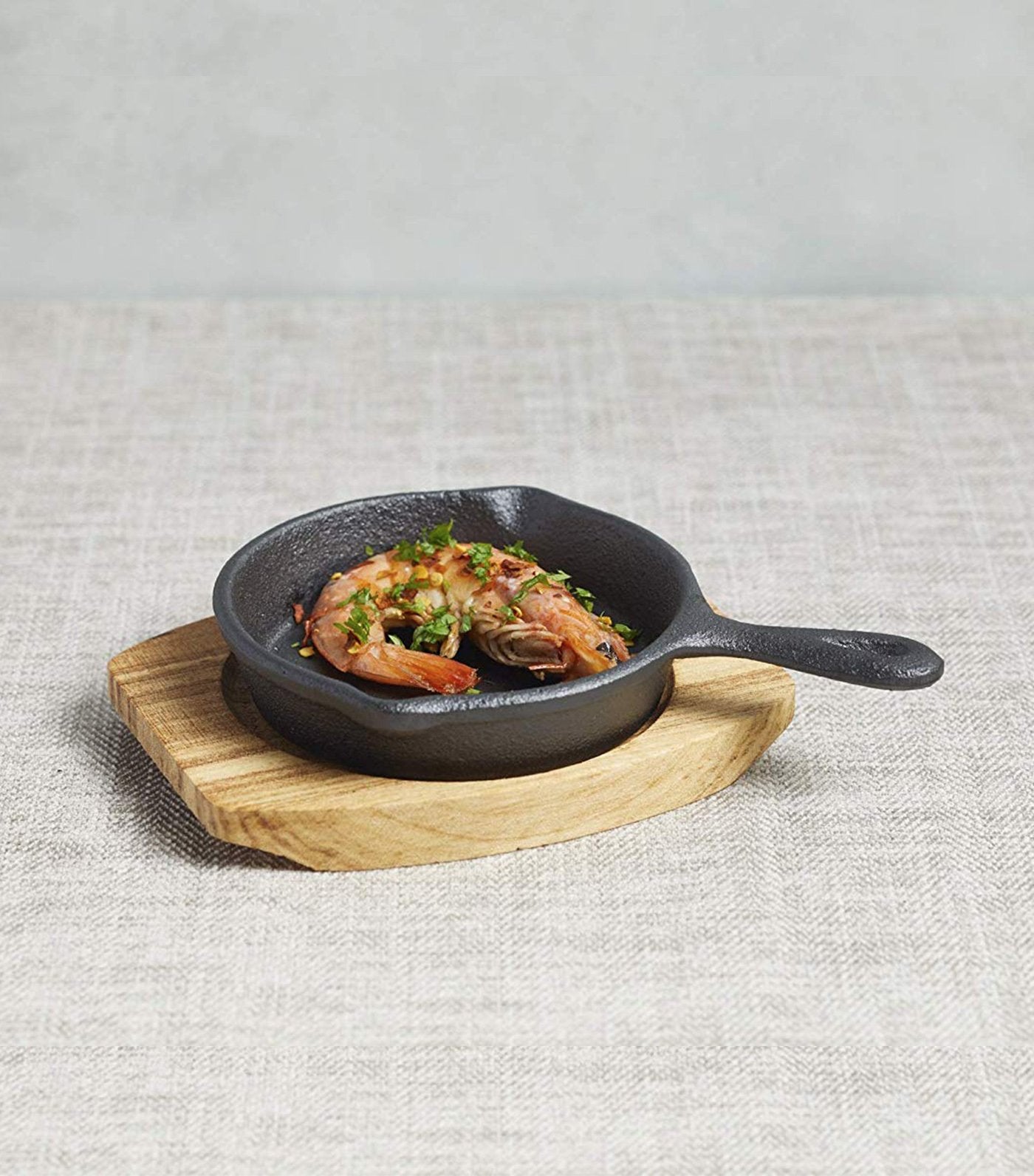 kitchencraft master class artesà 15cm mini cast iron frying pan