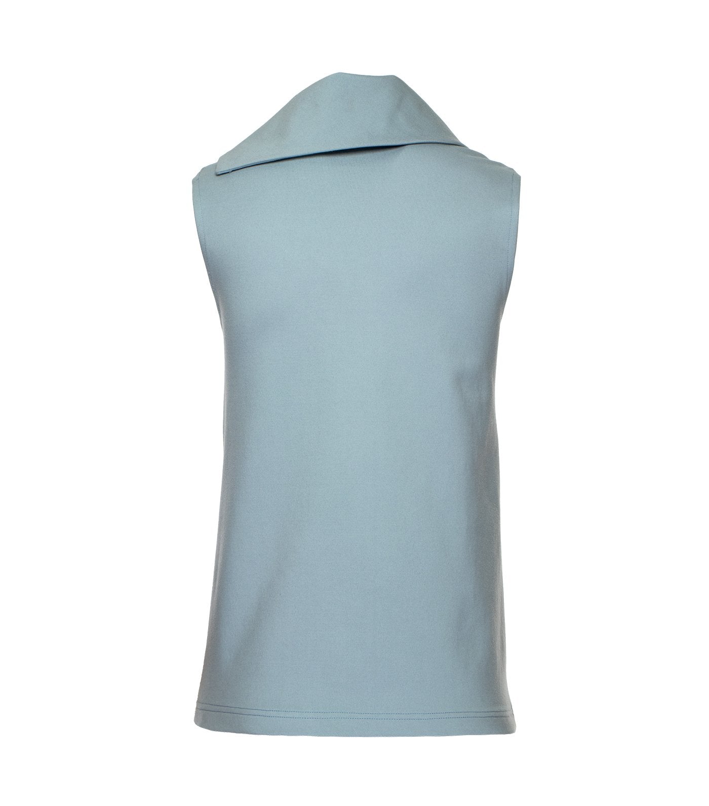 lady rustan amera asymmetrical collar top