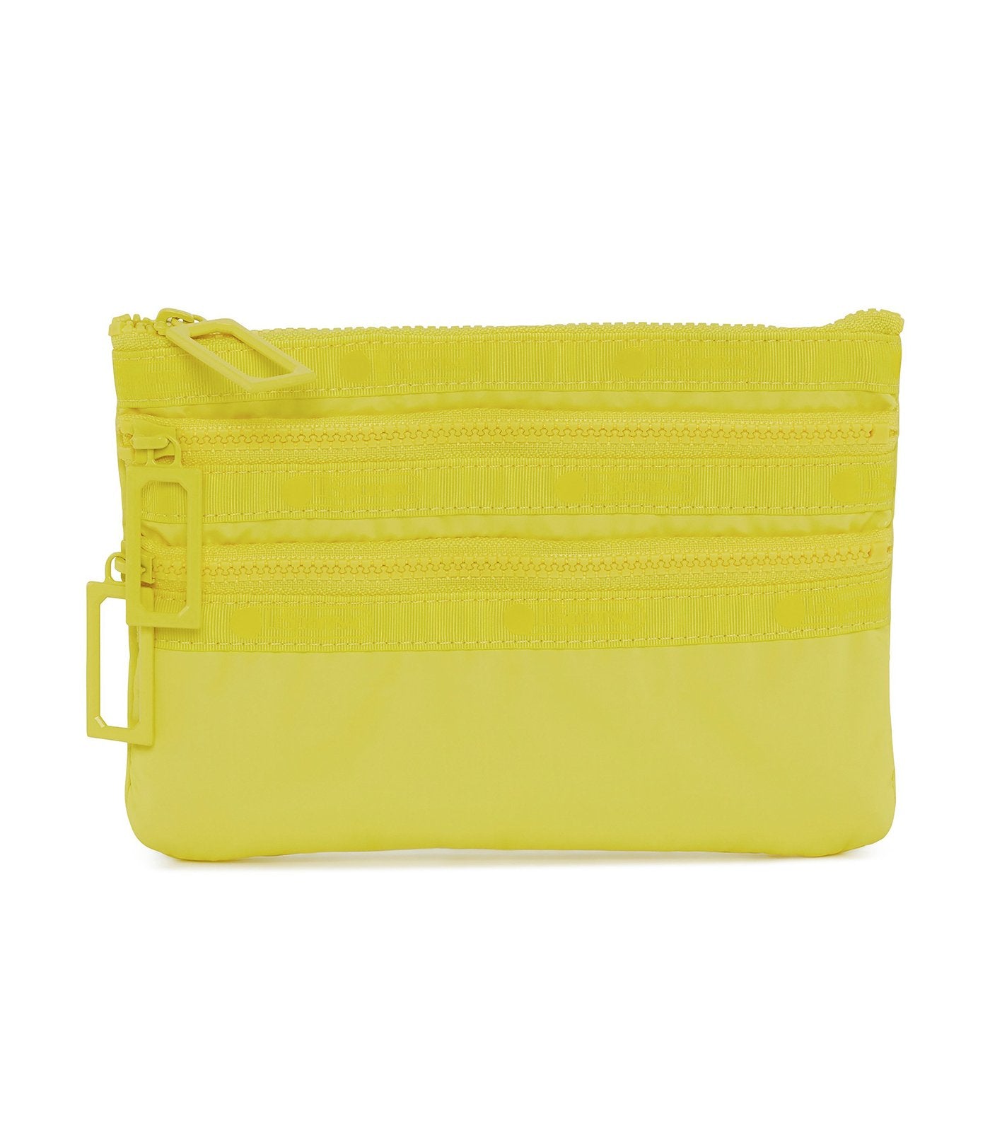 lesportsac lemon burst 3-zip cosmetic bag