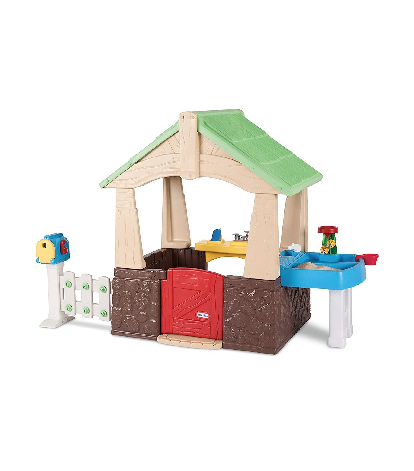 little tikes deluxe home and garden playhouse