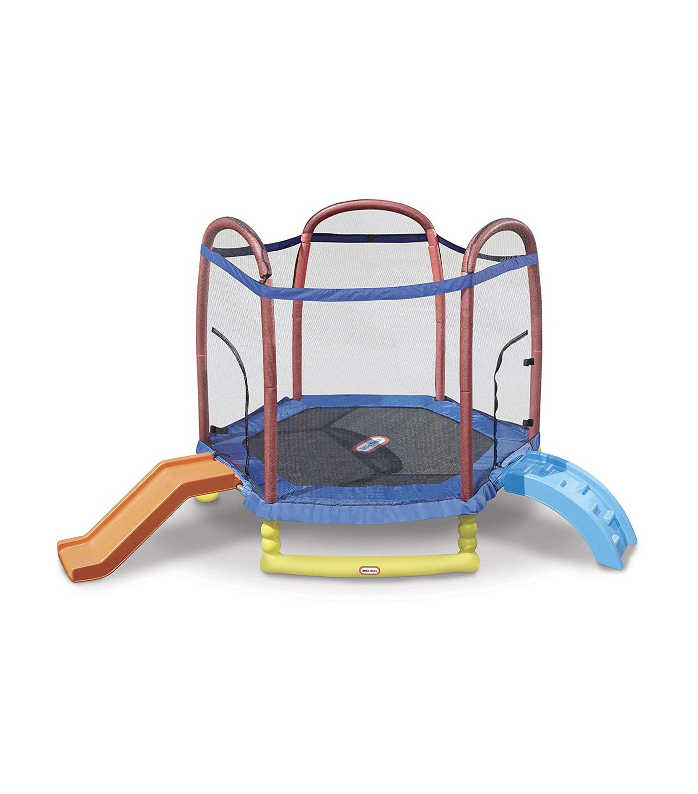 little tikes climb n slide 7 foot trampoline