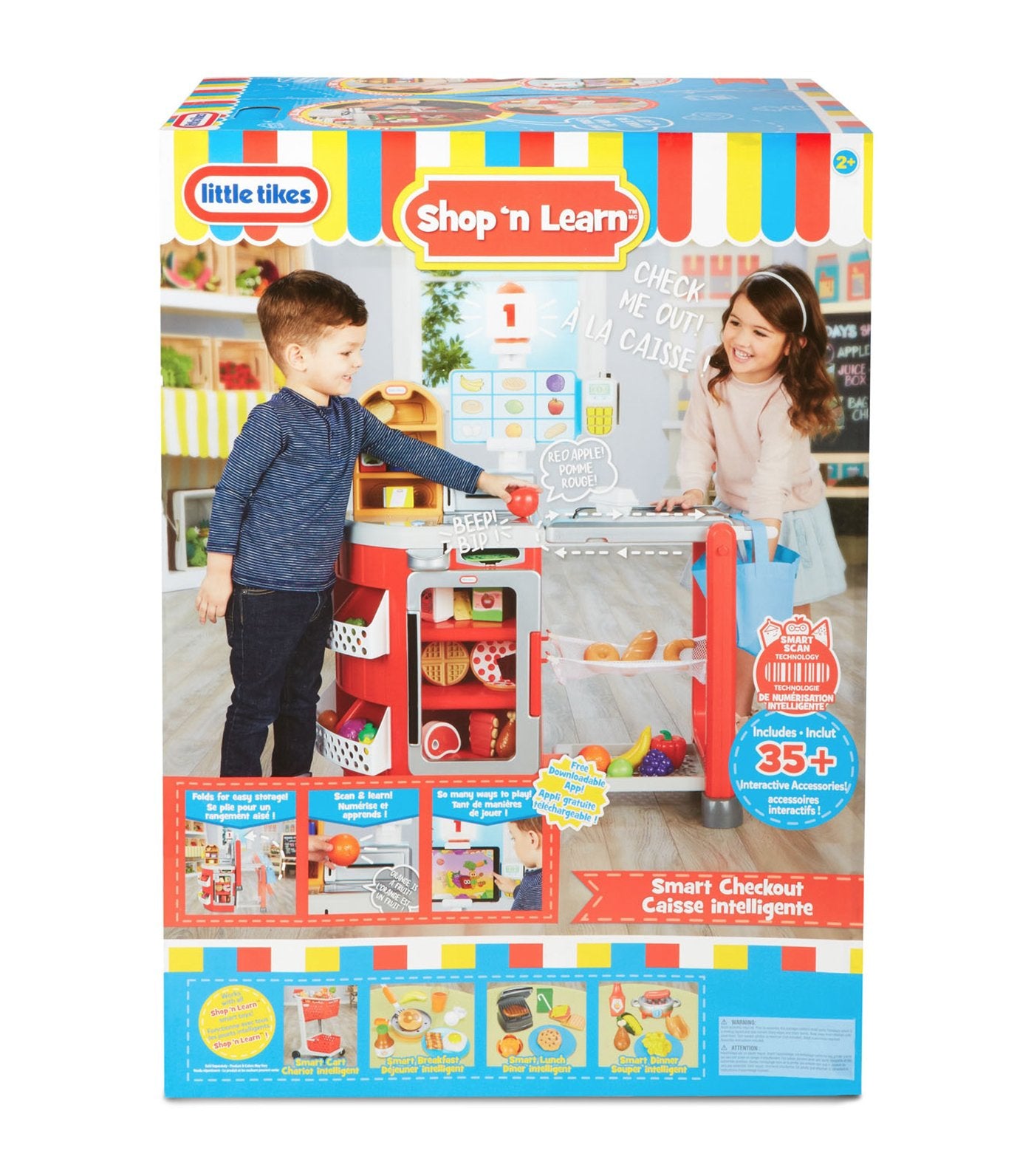 little tikes shop n learn smart checkout