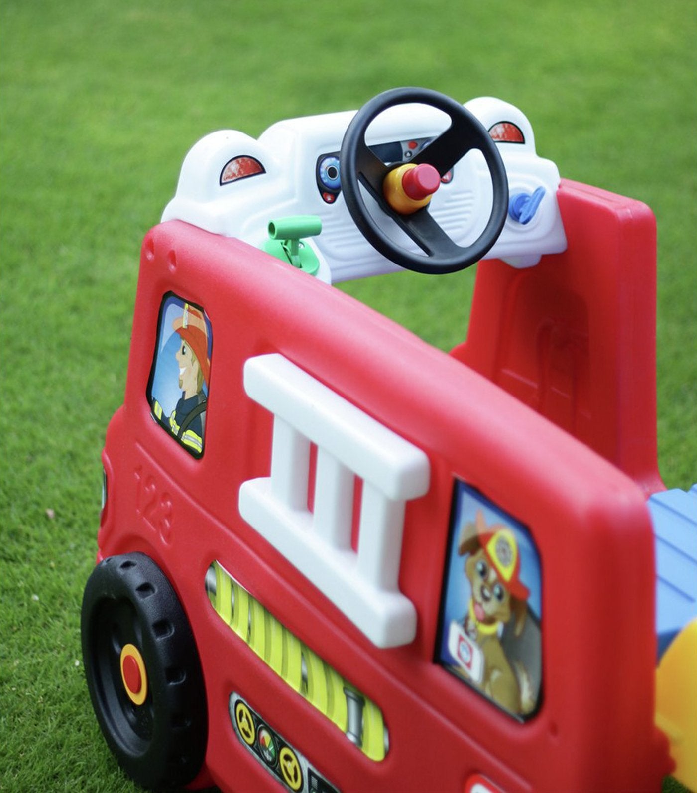 little tikes fire station activity gym