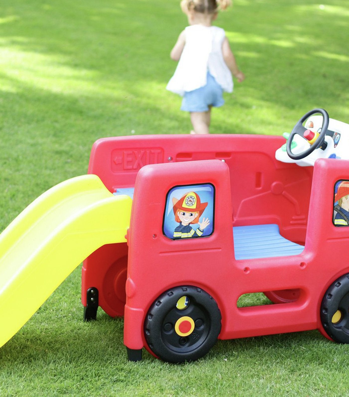 little tikes fire station activity gym
