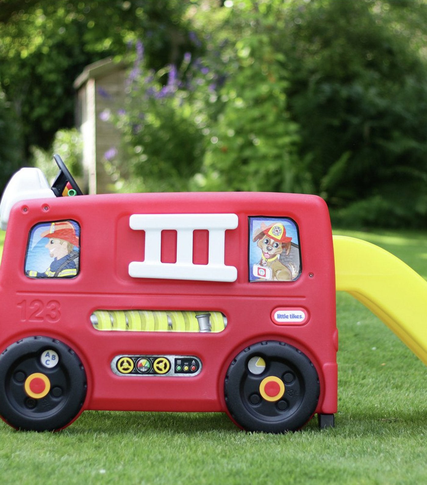 little tikes fire station activity gym
