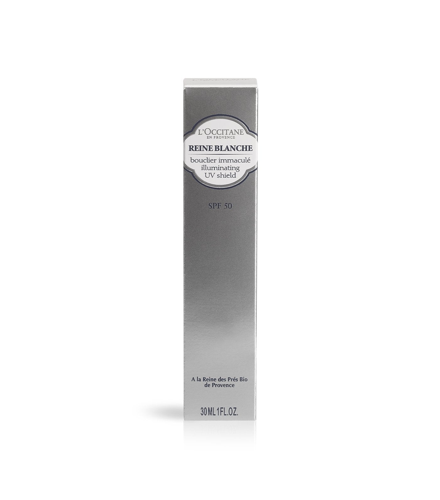 l'occitane reine blanche illuminating uv shield
