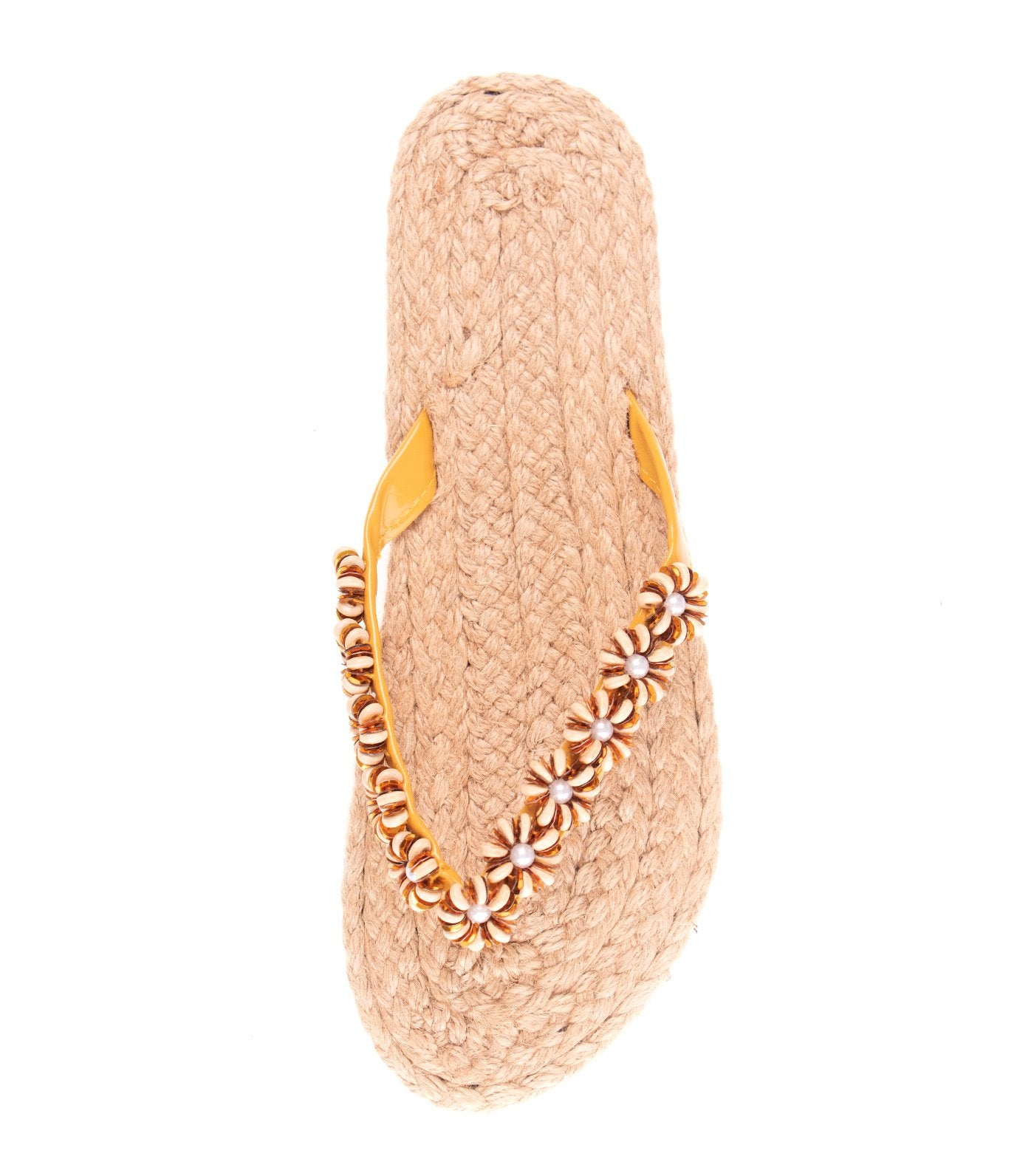 lotus camari slipper sandals yellow