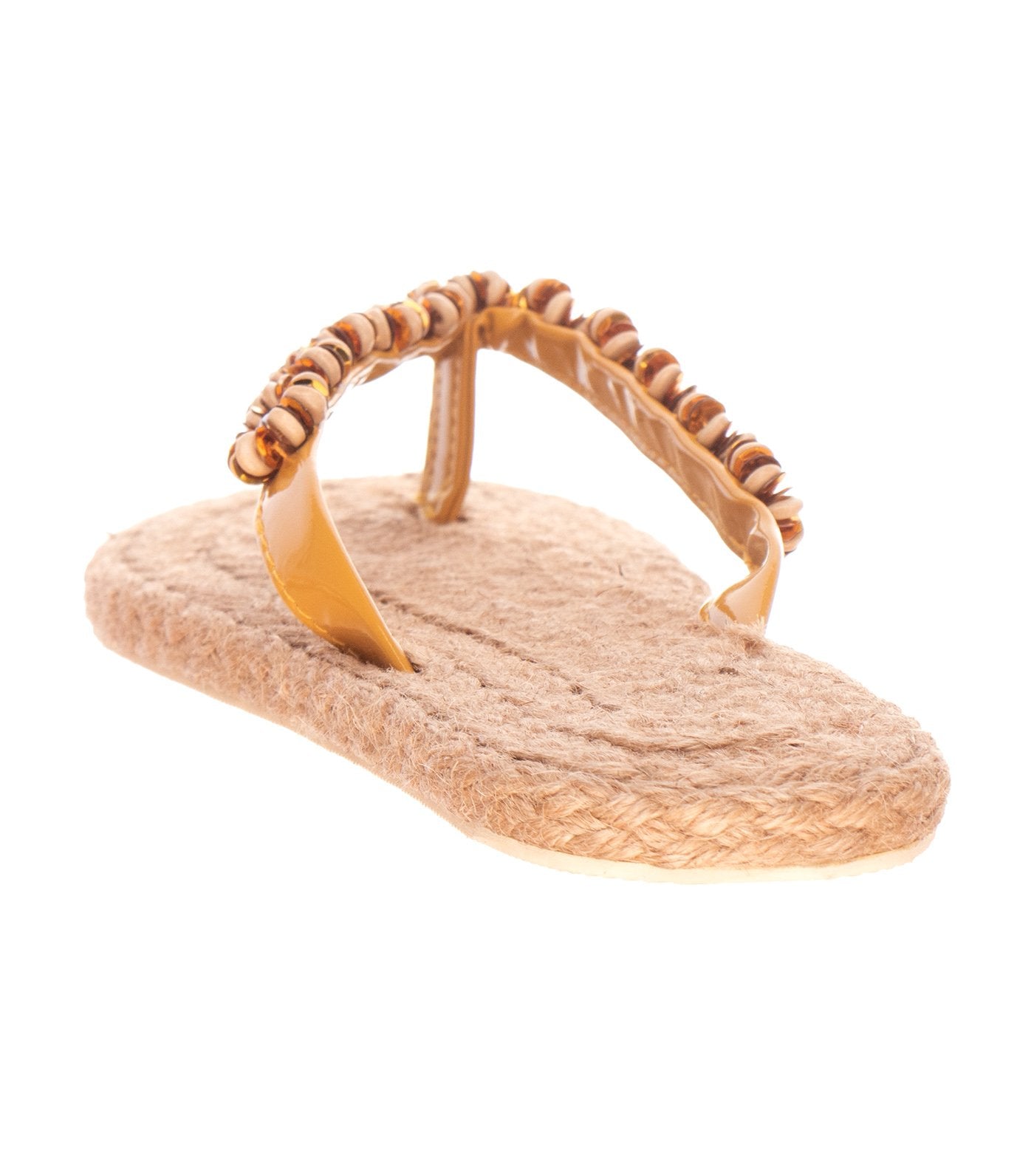 lotus resortwear camari slipper sandals yellow