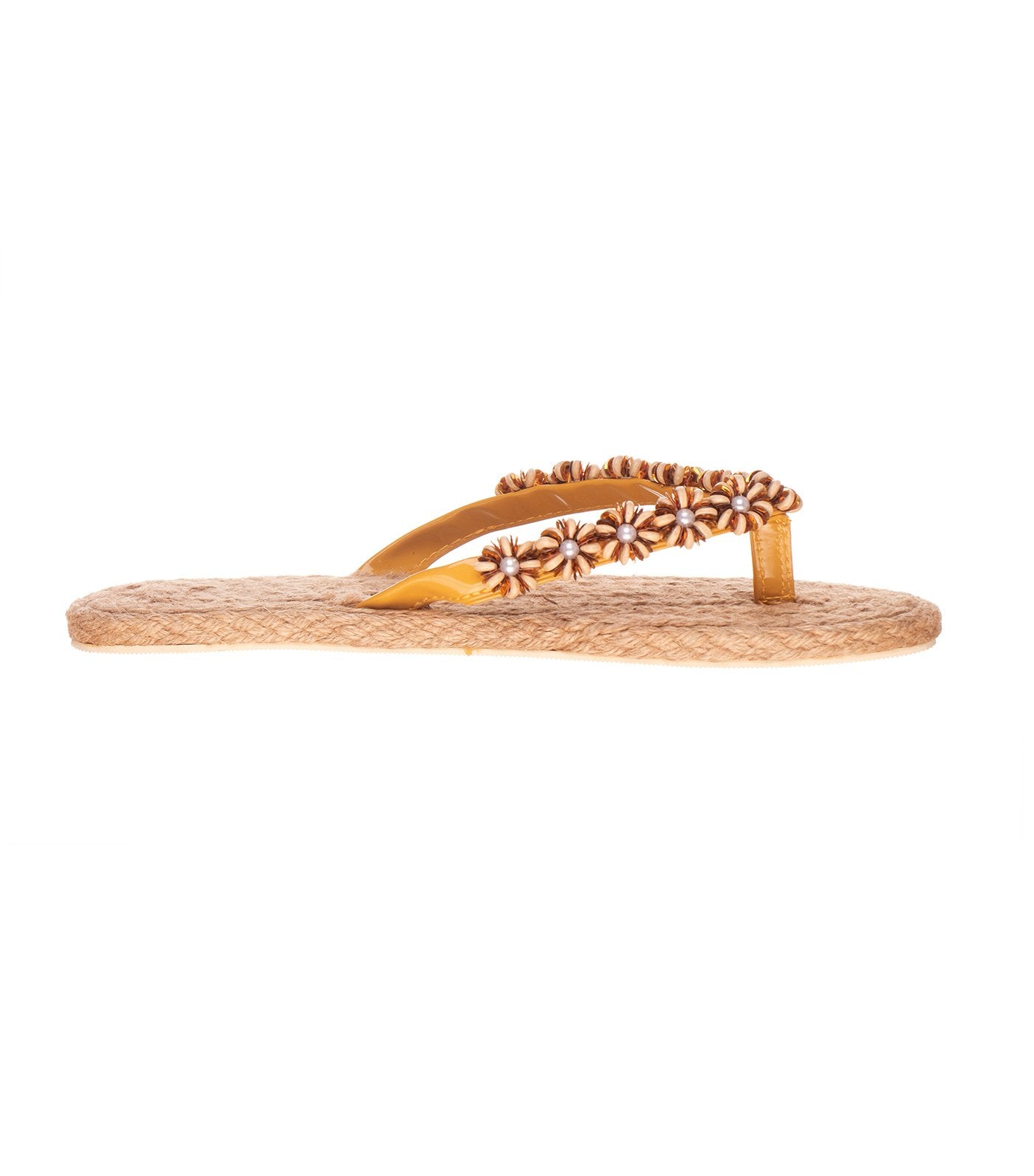 lotus camari slipper sandals yellow