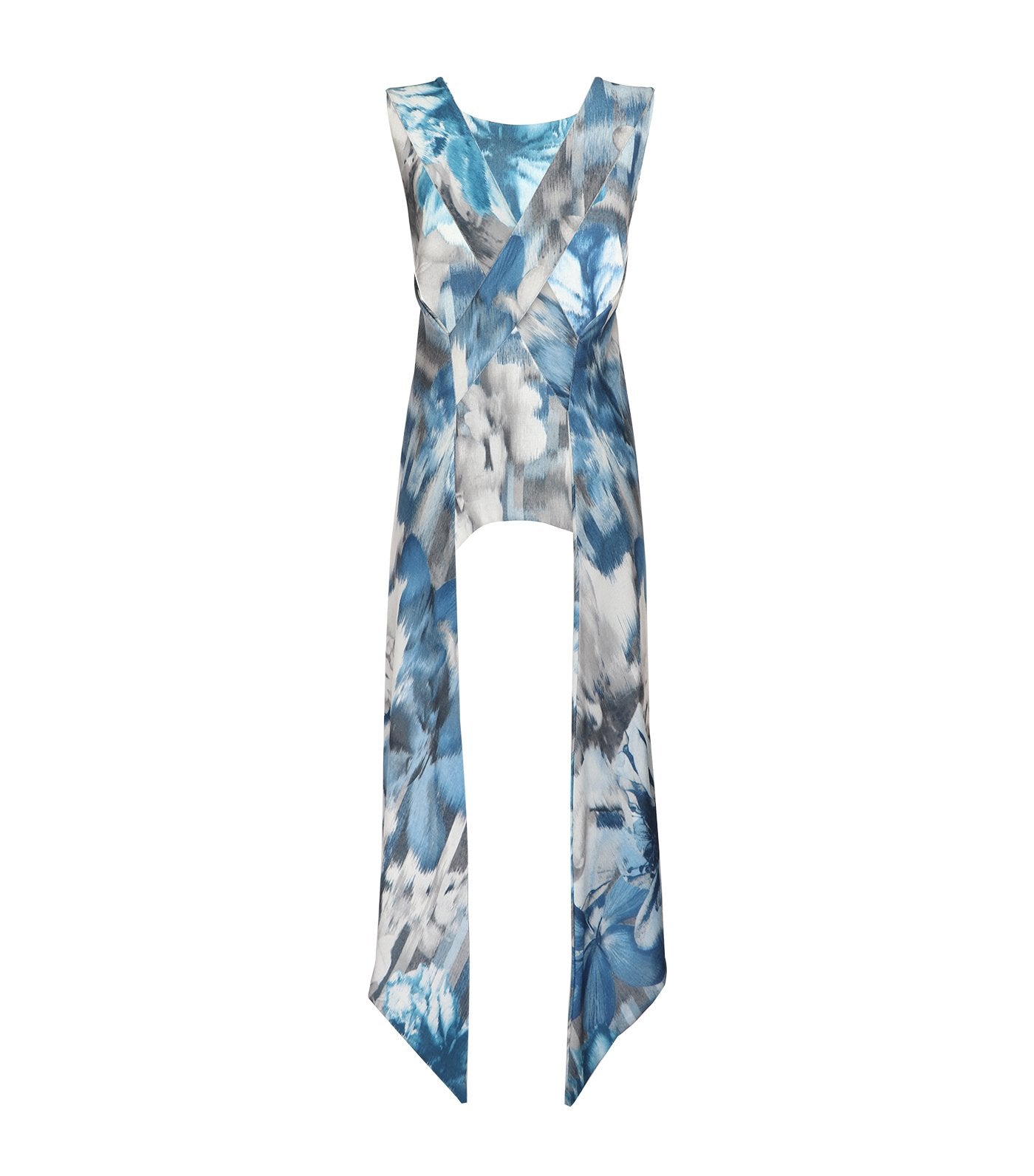 lotus resortwear clarina cross back blouse
