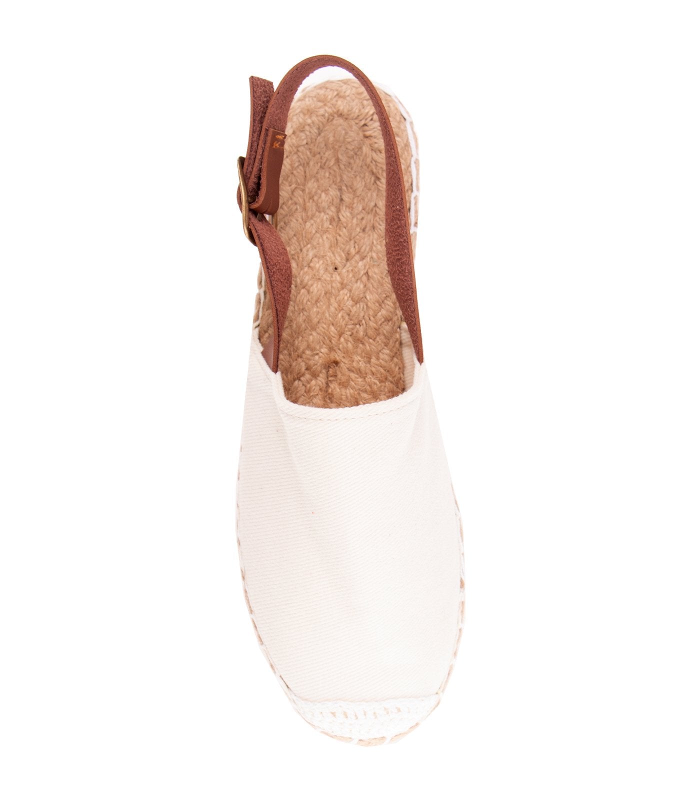 lotus elora espadrille slip ons cream