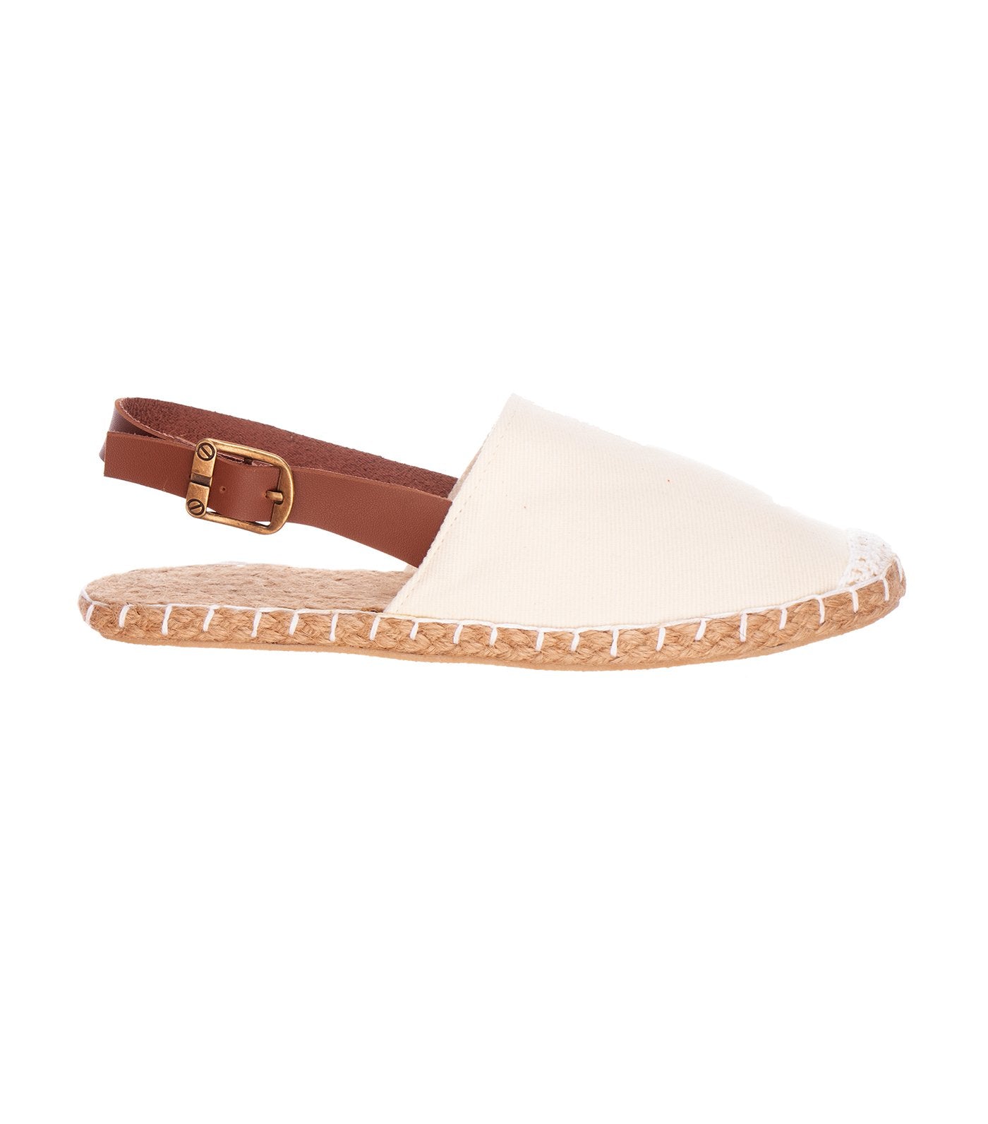lotus resortwear elora espadrille slip ons cream