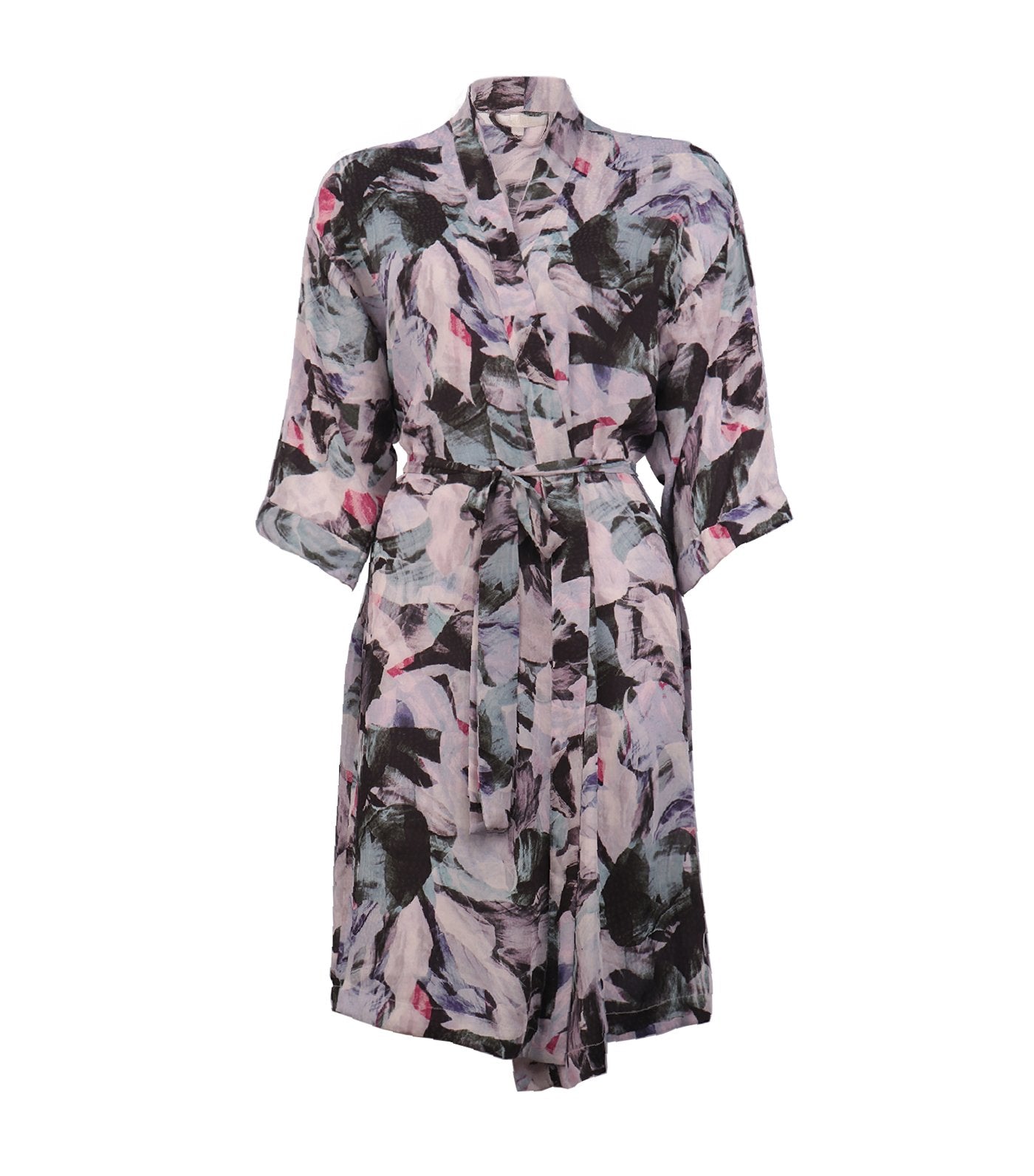 luna loungewear & sleepwear ava robe lingerie set violet