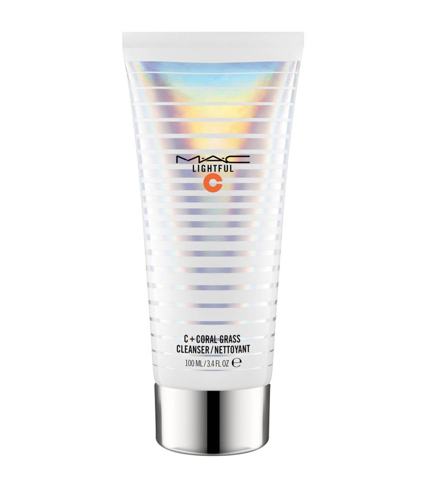 mac cosmetics lightful c+ coral grass cleanser