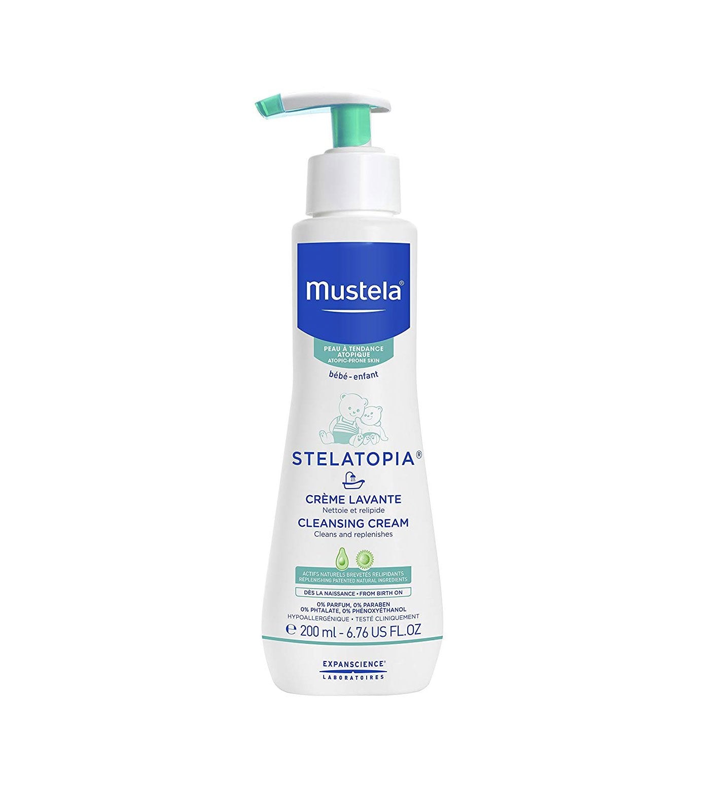 mustela stelatopia cleansing cream 200ml
